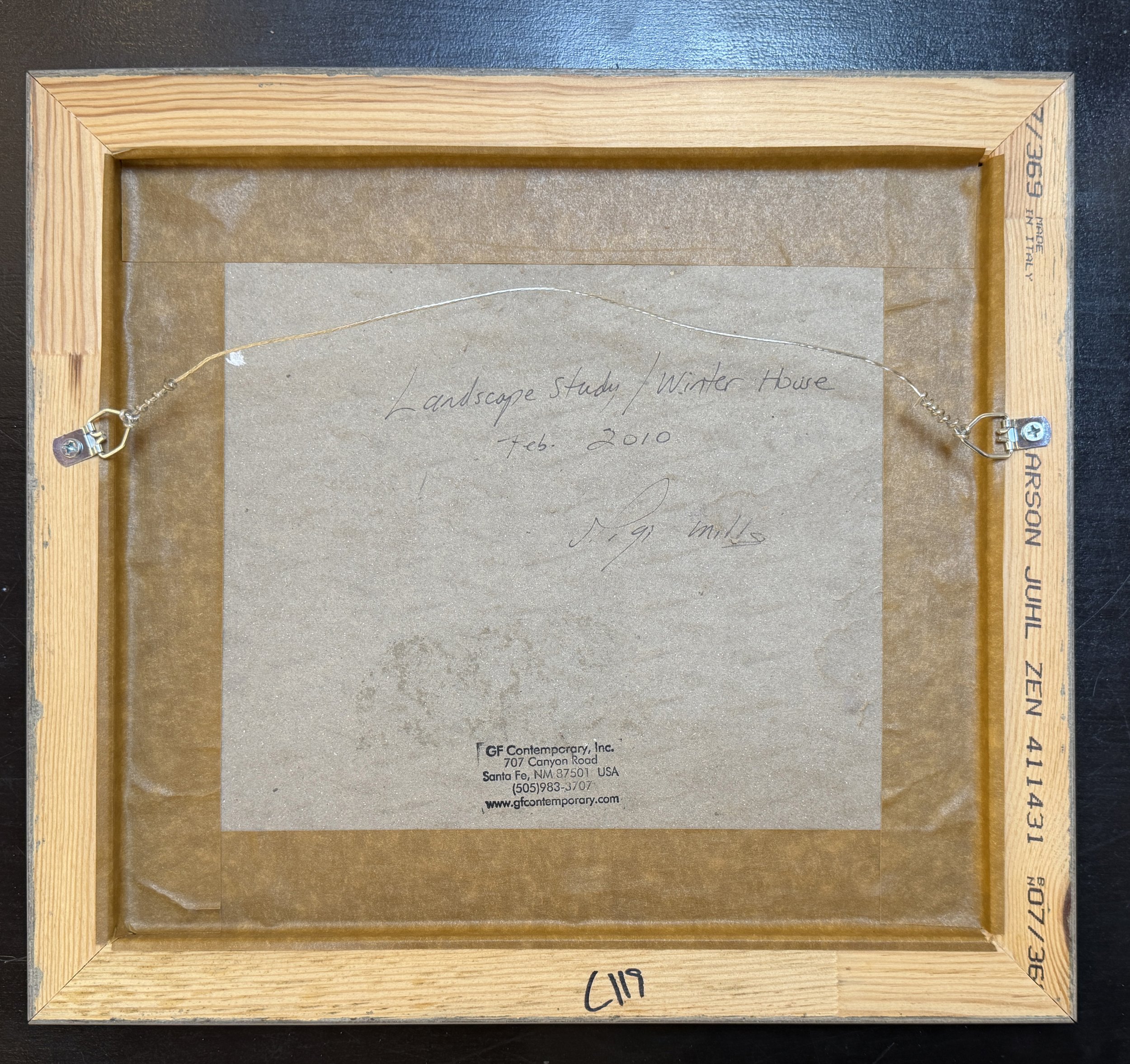 Landscape Study_Winter House back side_Gigi Mills 2010.jpg