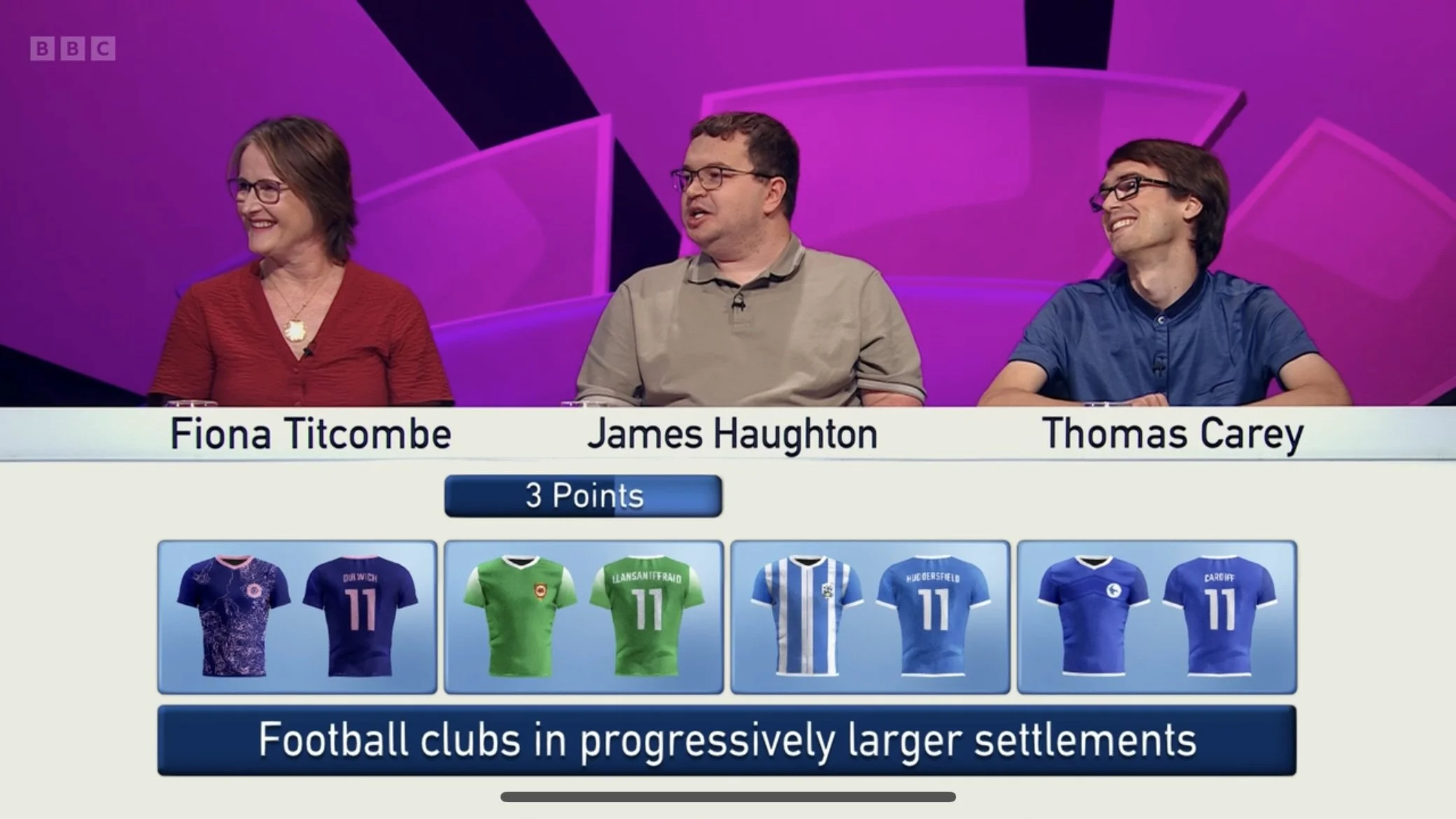 BBC2 Only Connect Graphic Designer Chris Reid