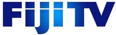 Fiji TV logo in blue text on a white background.
