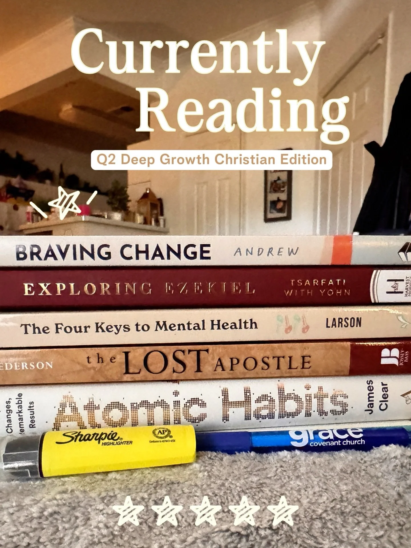 POV: you start a &ldquo;simple&rdquo; reading list and God turns it into a whole healing journey 👀

Only a chapter in and He&rsquo;s already connecting EVERYTHING:

Surrender.
Small obedience.
Healing (yes&hellip; even my mind).
Slowing down in the 