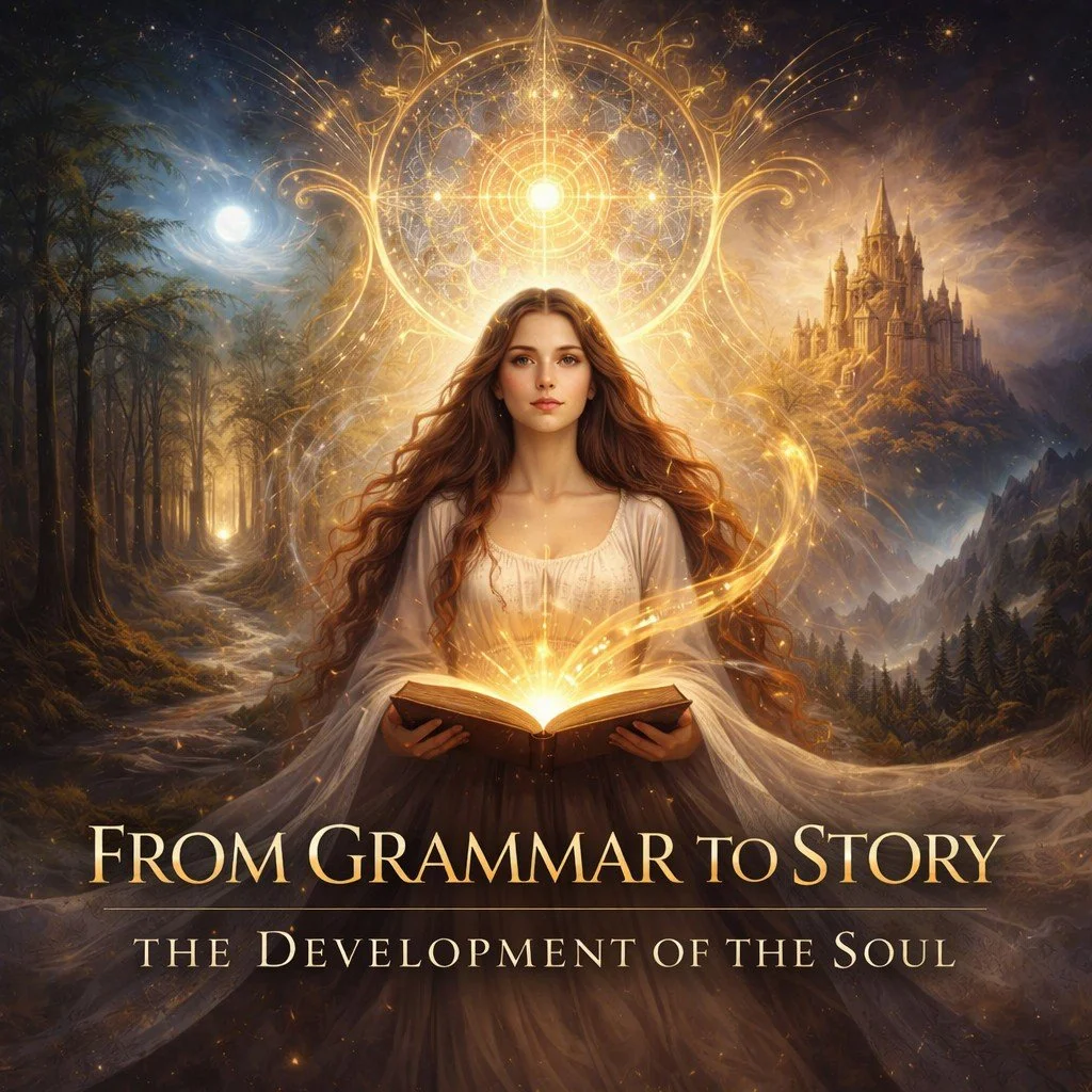 This essay bridges the foundational architecture of the psyche &mdash; eros, logos, and telos &mdash; into the developmental life of the soul moving through time. Where the previous essay established the grammar, this essay shows how that grammar bec