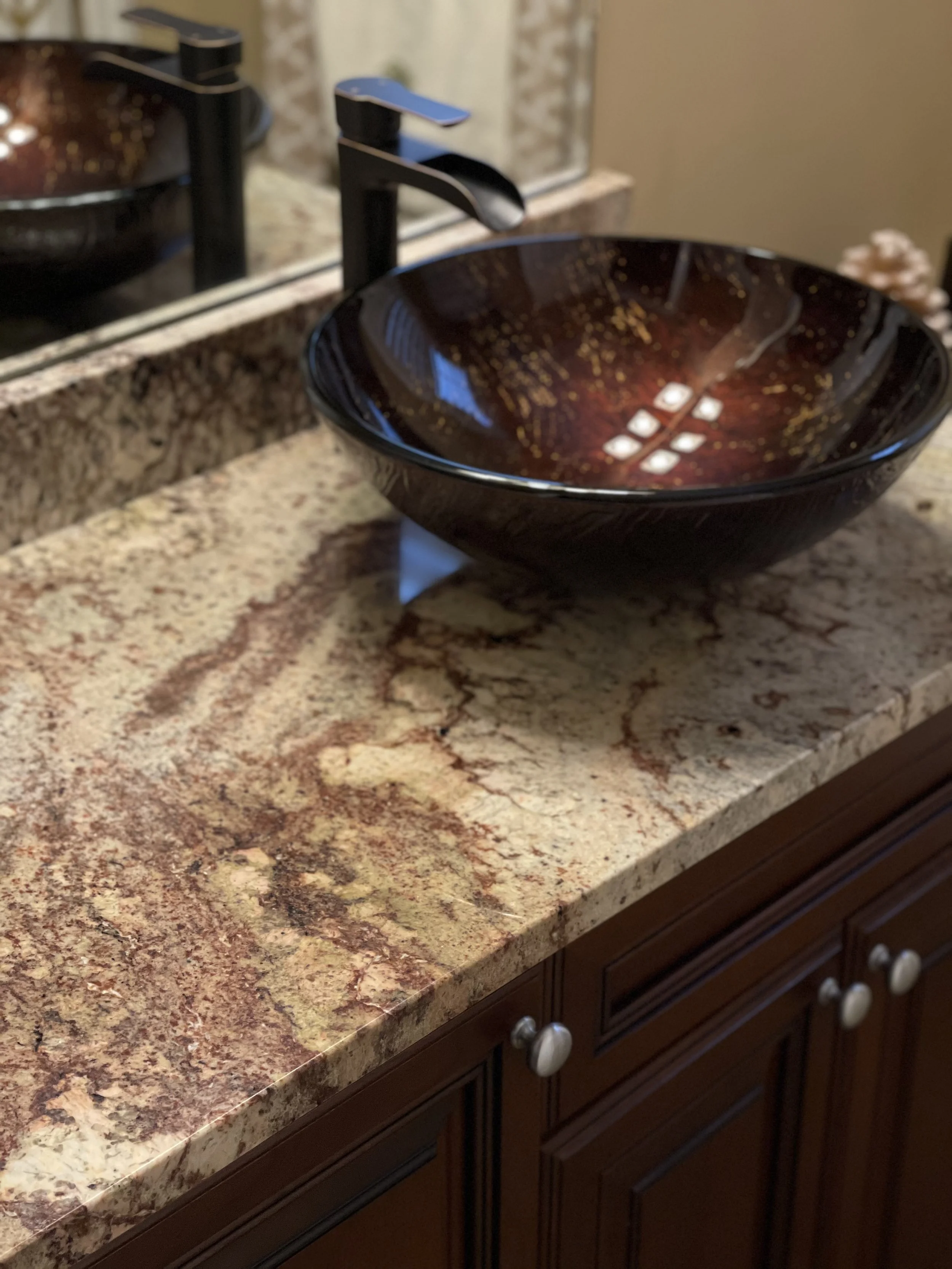 Typhoon Bordeaux Bathroom Countertop