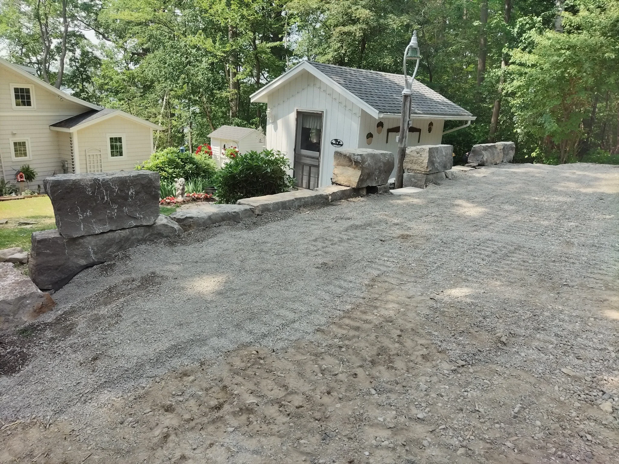 Mass Grading, Residential, Excavation, Property Drainage, Driveway, Wyoming County, New York, Perry, NY