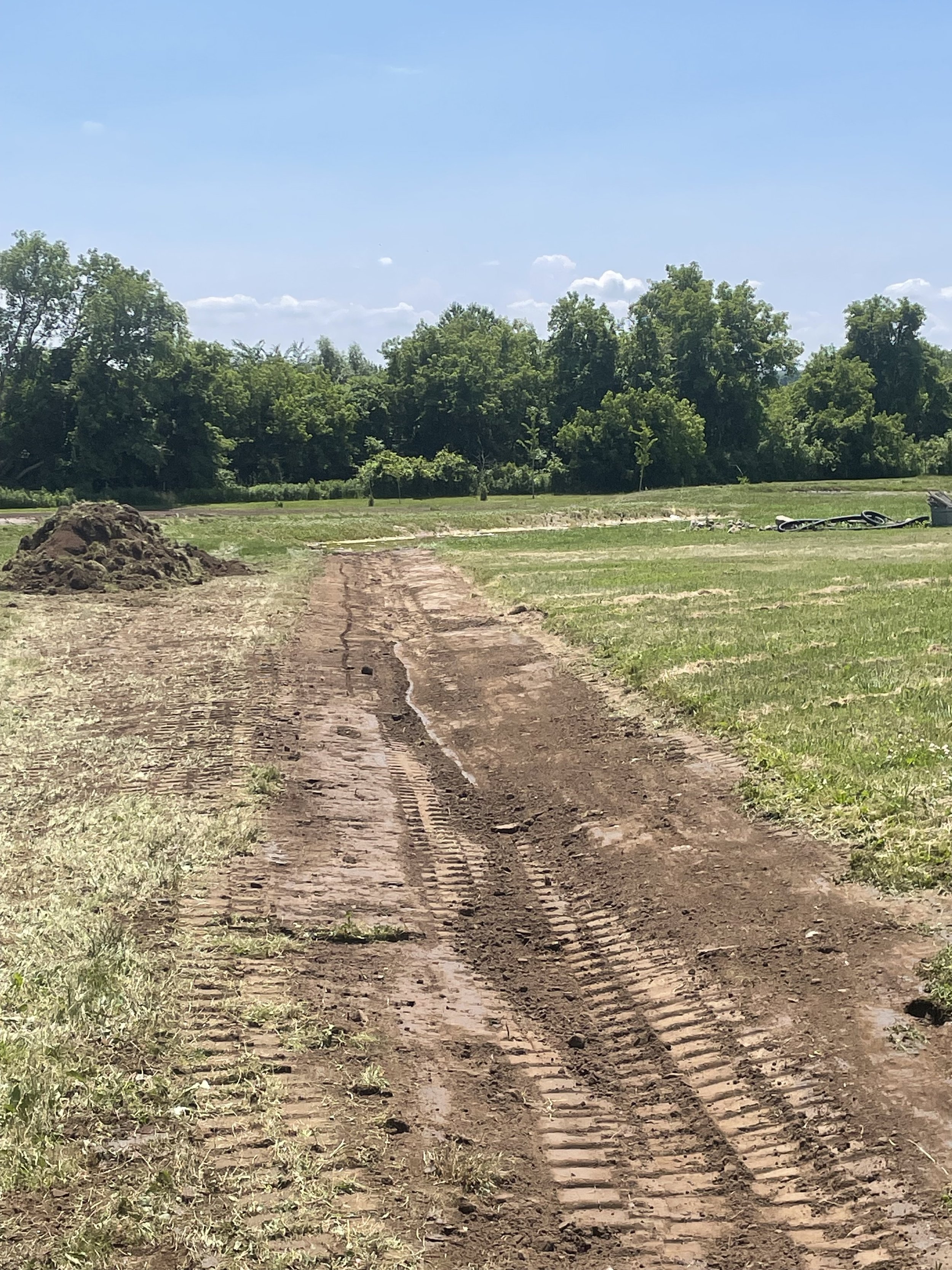 Mass Grading, Excavation, Agriculture, Barn Pad, Silage Bunk, Land Clearing, Monroe County, New York, Fairport, NY