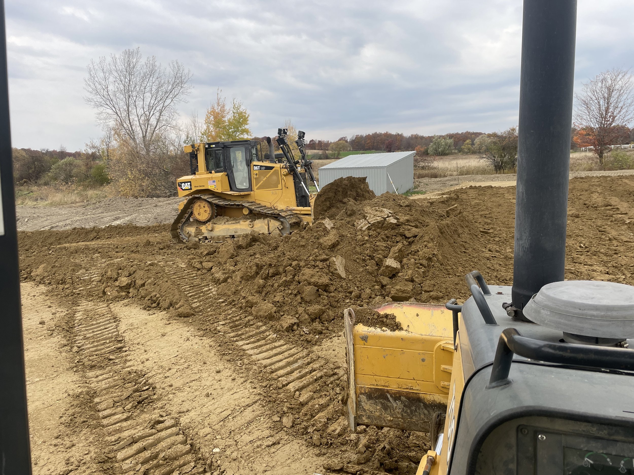Mass Grading Excavation Land Clearing Commercial Excavation Parking Lot, Steuben County, New York, Painted Post, NY