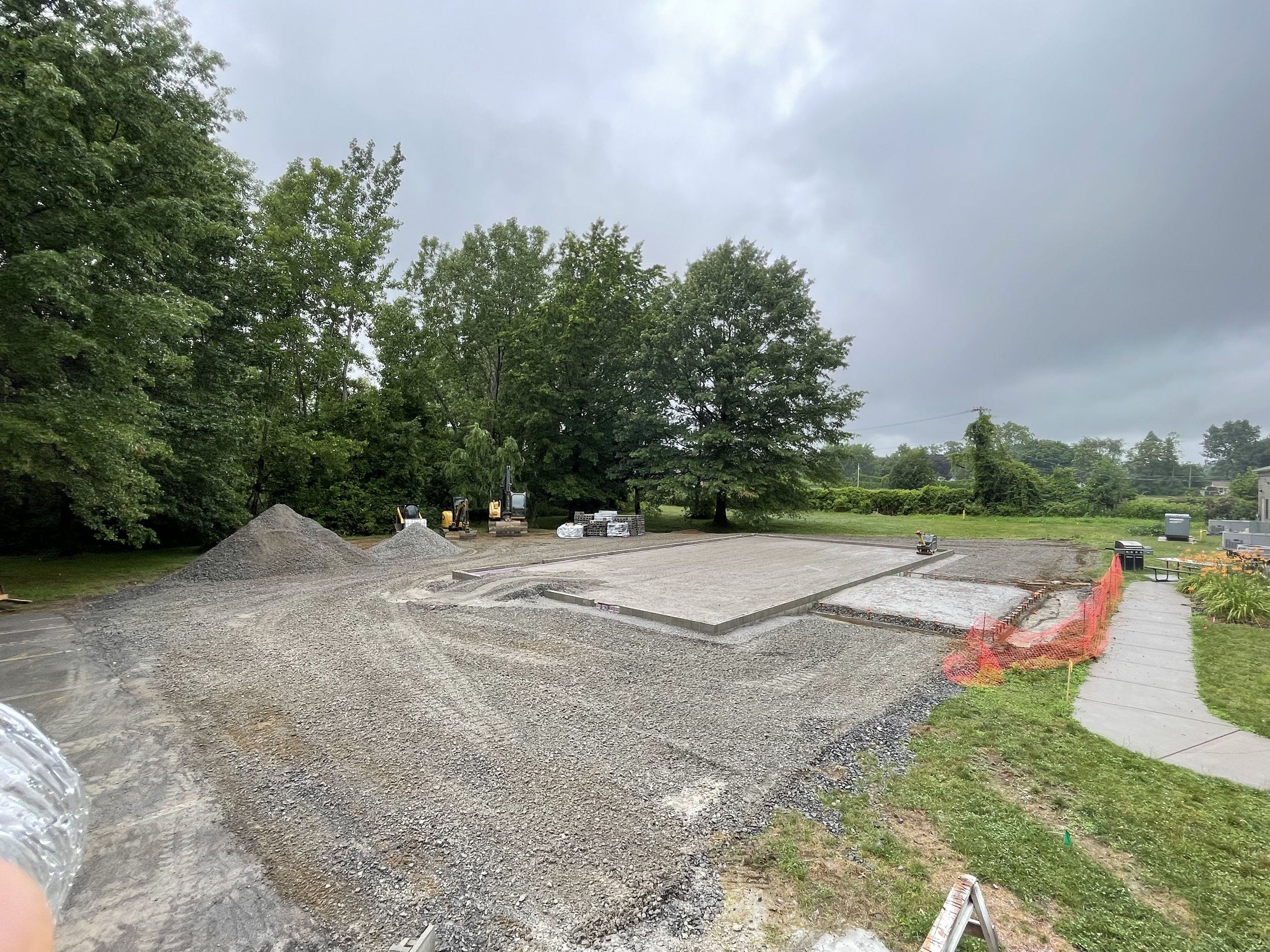 Concrete, Driveways, Parking Lots, Property Drainage, Barn Pads, Silage Bunk Pads, Sidewalks, Concrete Pads, Agriculture, Commercial, Concrete Stairs, Genesee County, NY, Bergen, New York