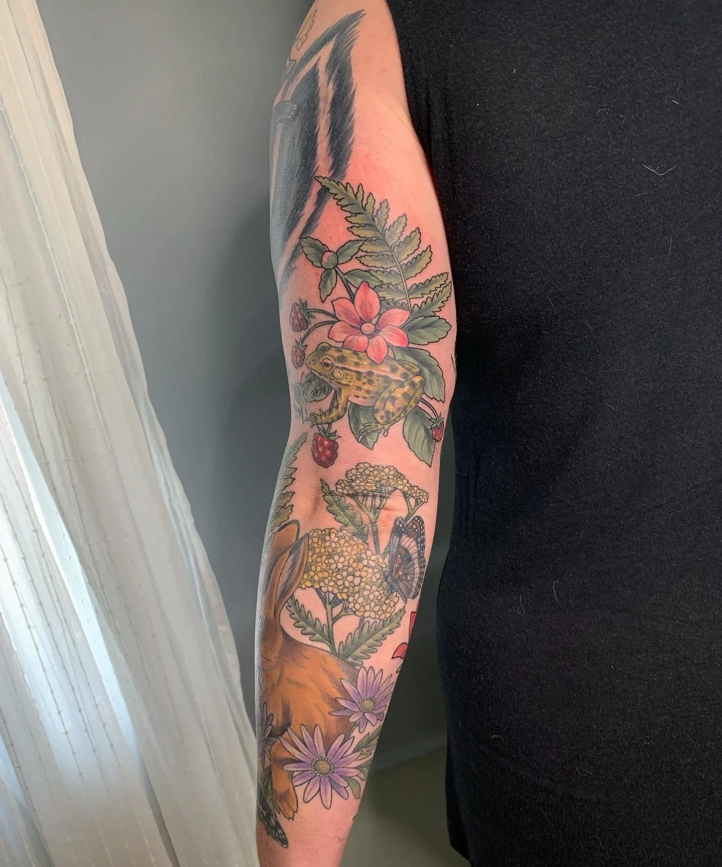 Nature sleeve. After touch ups.