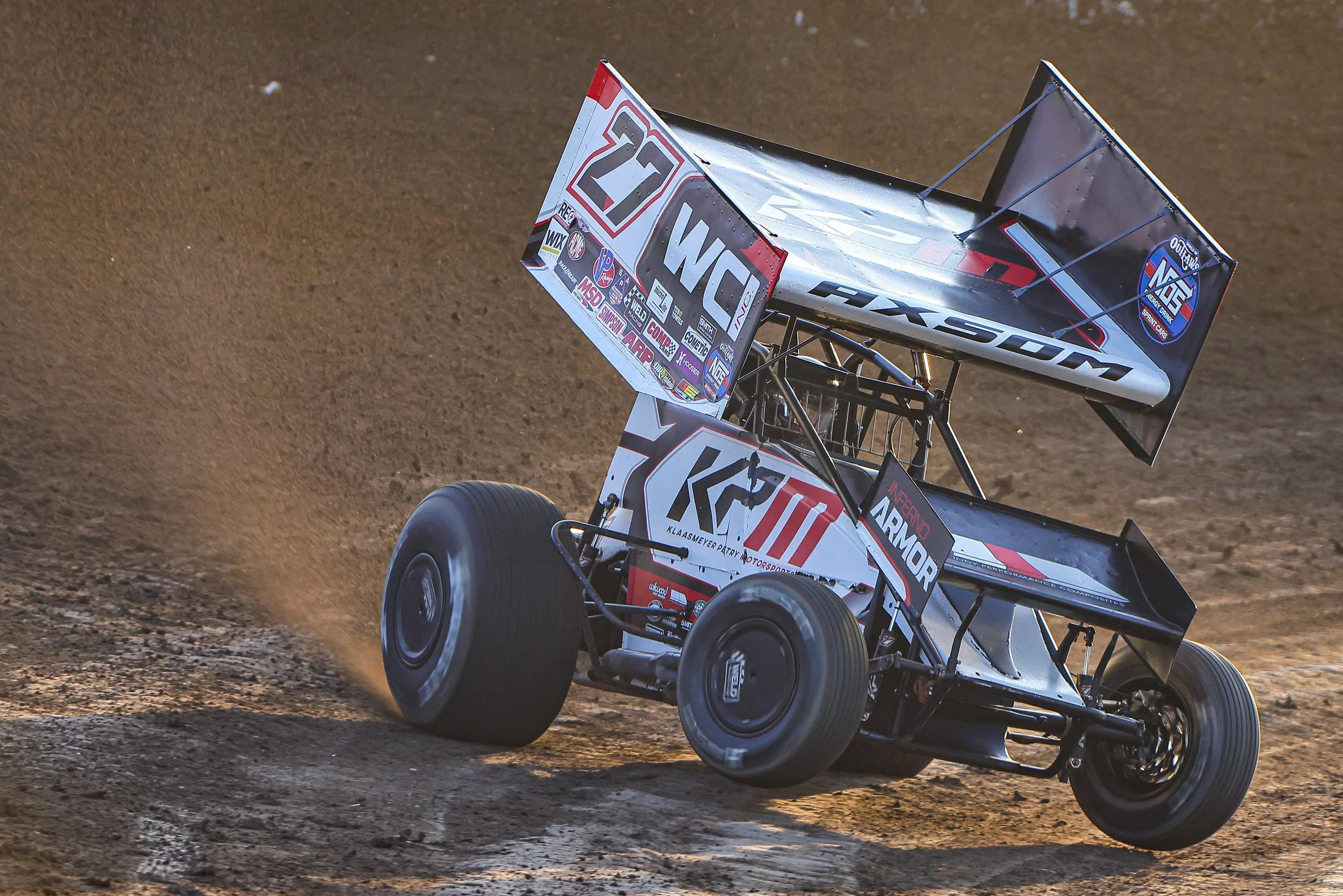 Axsom Charges to Top-Five Finish with World of Outlaws at US 36 Raceway