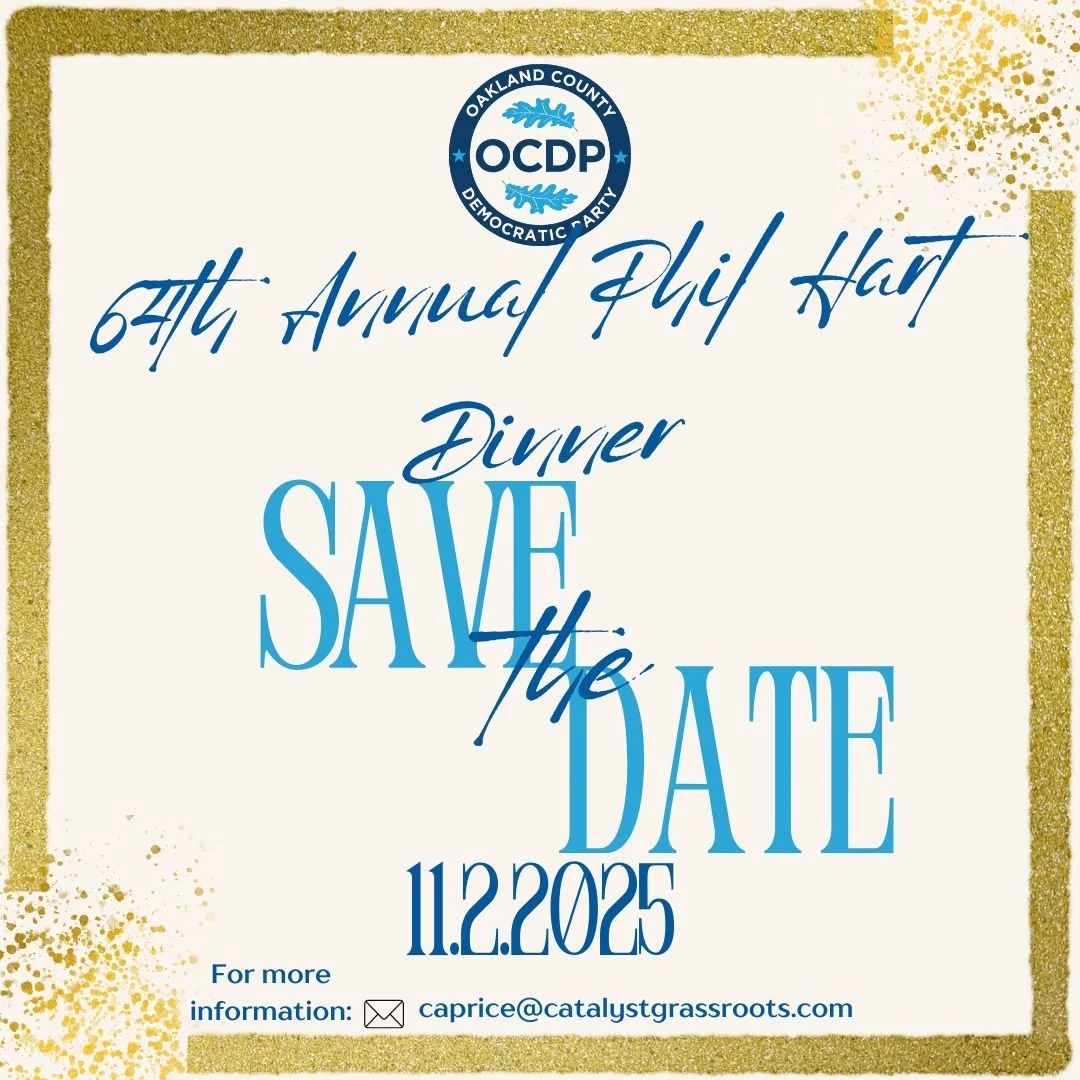 SAVE THE DATE! 64th Annual Phil Hart Dinner