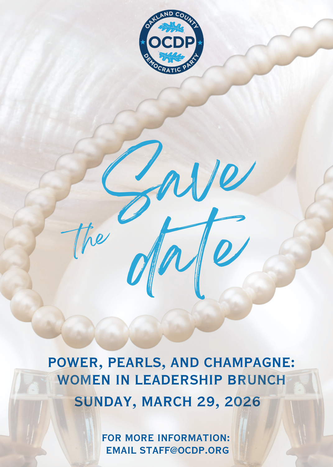 Power, Pearls and Champagne: Women in Leadership Brunch
