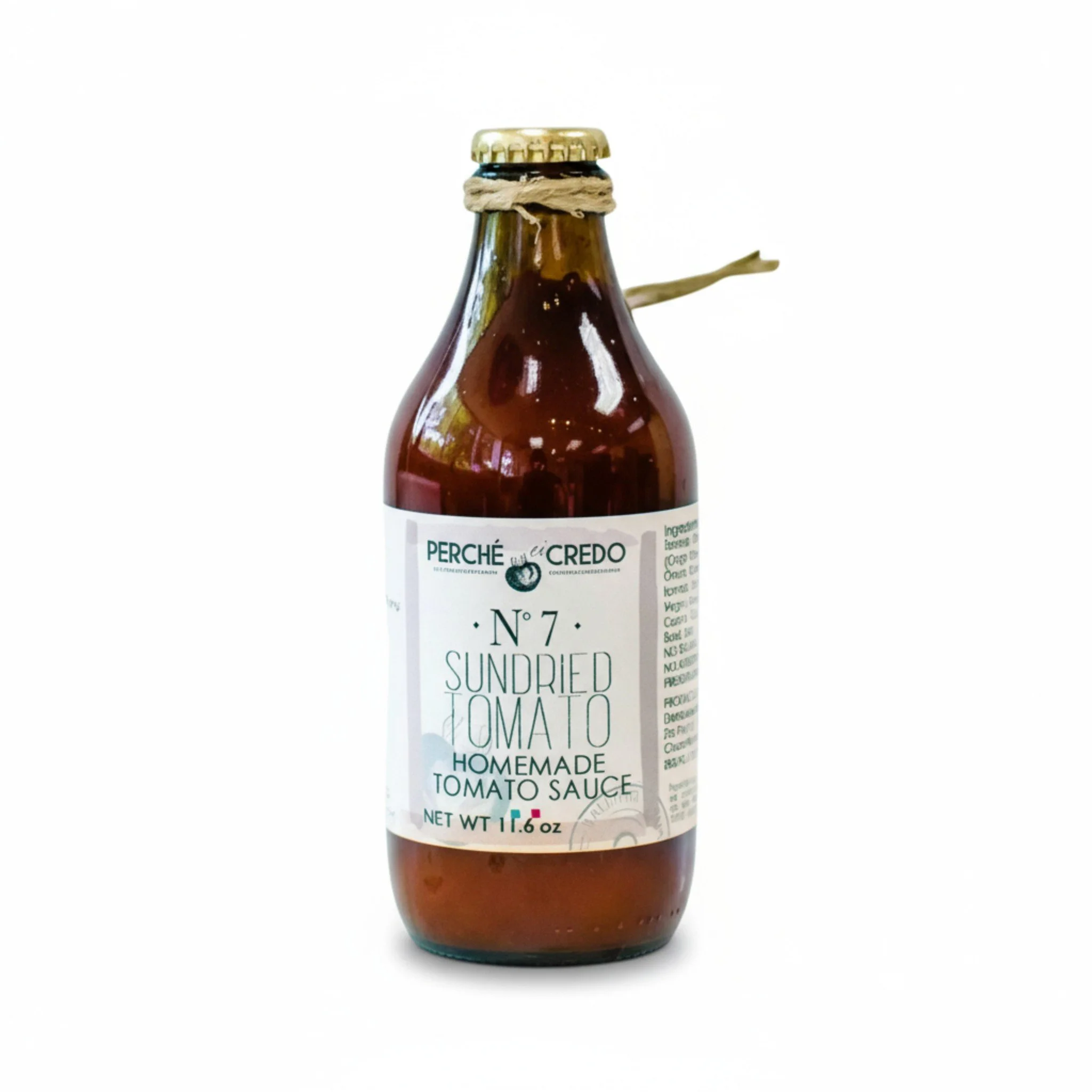 Homemade Sun-Dried Tomato Sauce By Perché Ci Credo