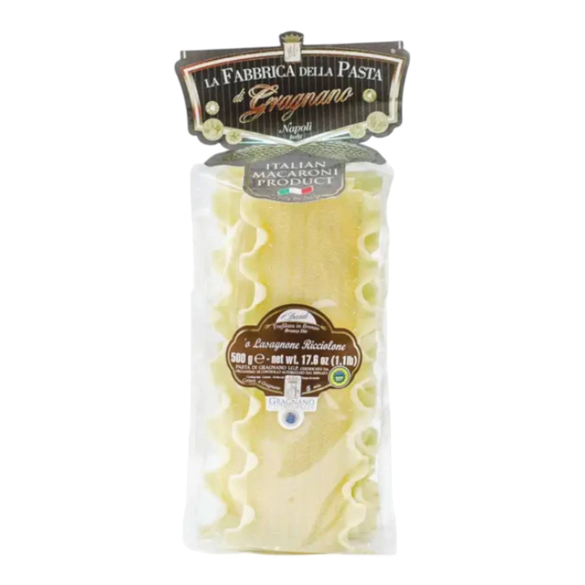 Lasagnone Ricciolone IGP Gragnano by La Fabbrica Della Pasta