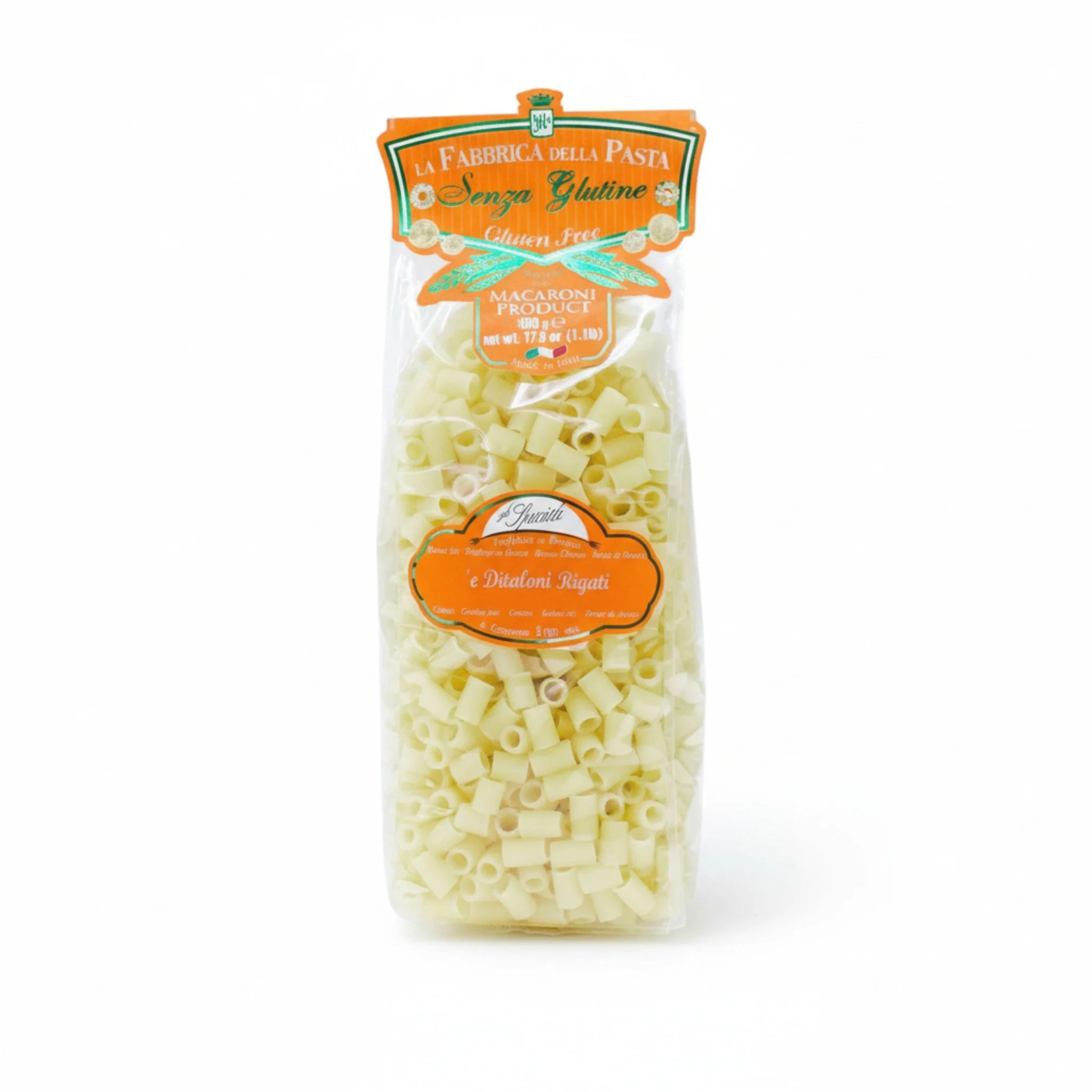 Gluten Free Ditaloni Rigati by Fabbrica Della Pasta