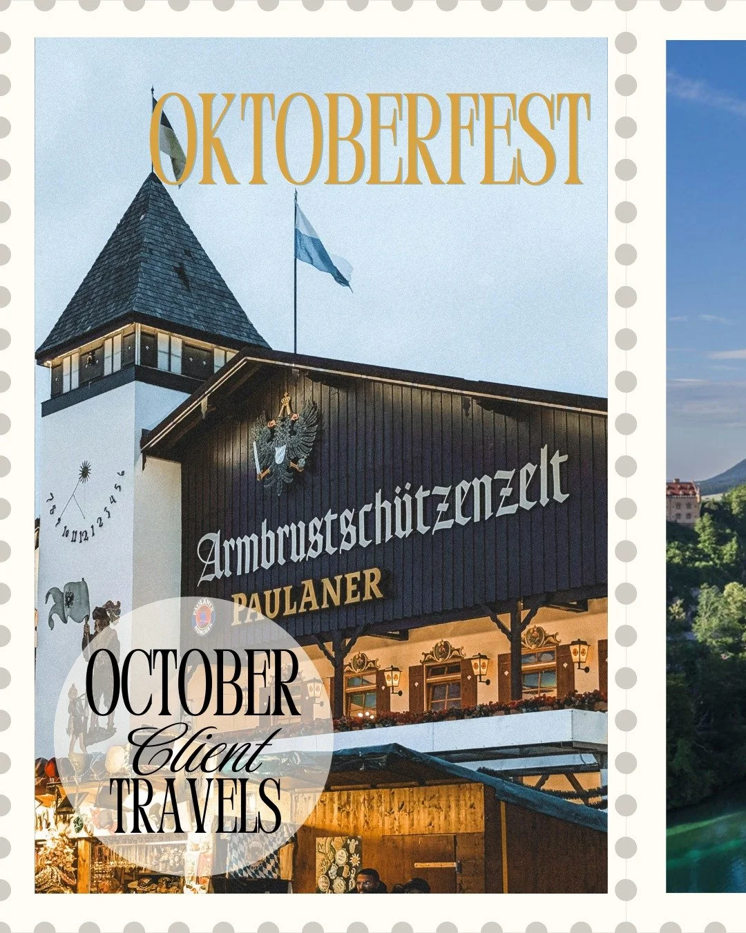 From beer steins in Bavaria to Barolo tasting in Piedmont to Piedmont: postcards from October's client travels 🍂

✨ Oktoberfest with a group of friends in Munich 🍺

✨ castles, hiking, and alpine views at @ameron_hotels Neuschwanstein Alpsee Resort 