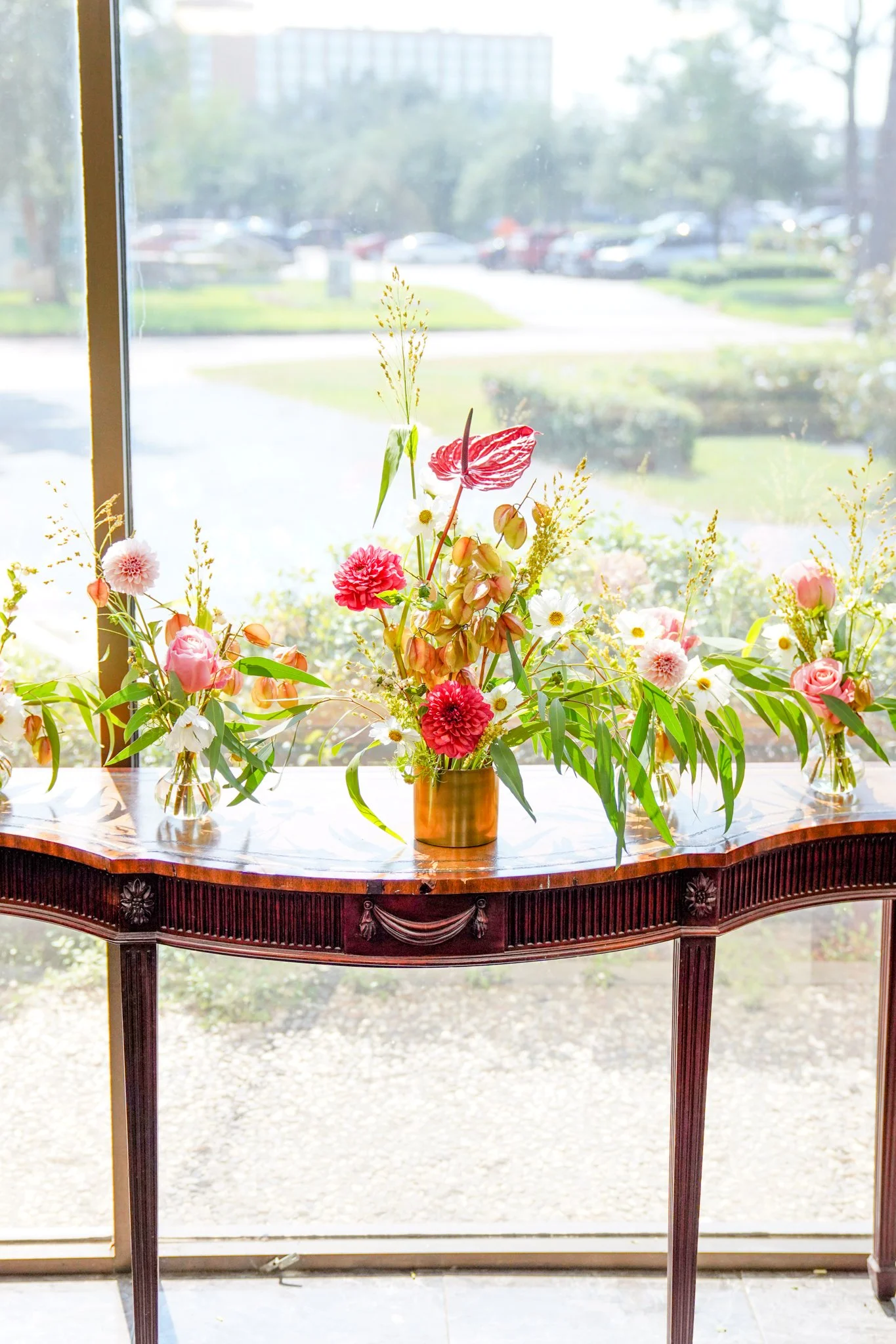 Bud Vases & Frog