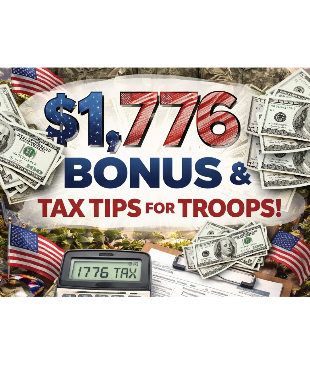 The $1,776 “Warrior Dividend” Is Real. Here’s What It Means for Your Taxes.