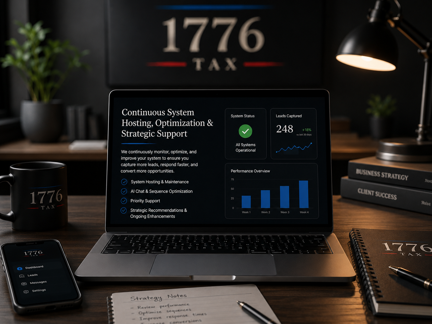 Continuous System Hosting, Optimization & Strategic Support