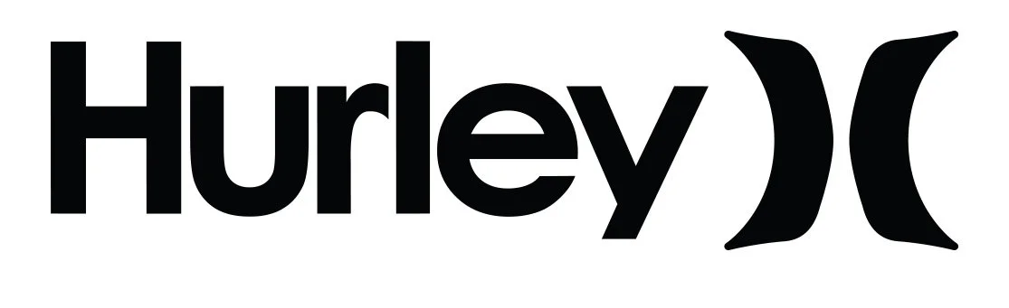 Hurley logo in black.