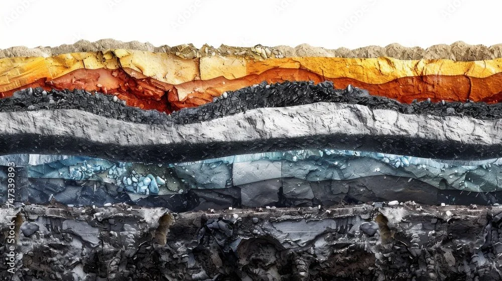 Cross-section of Coal Bed Methane