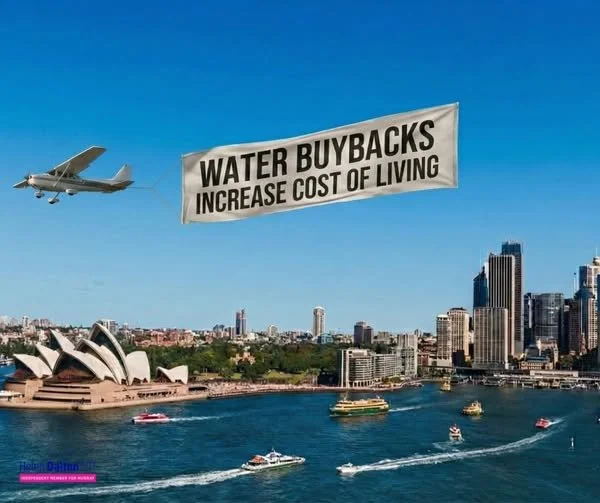 WATER BUYBACKS INCREASE COST OF LIVING