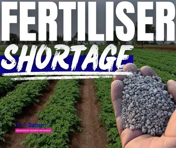 FERTILISER SHORTAGE