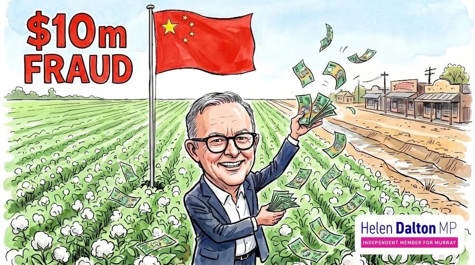 $10 MILLION COMMUNITY GRANT TO CHINESE FRAUD