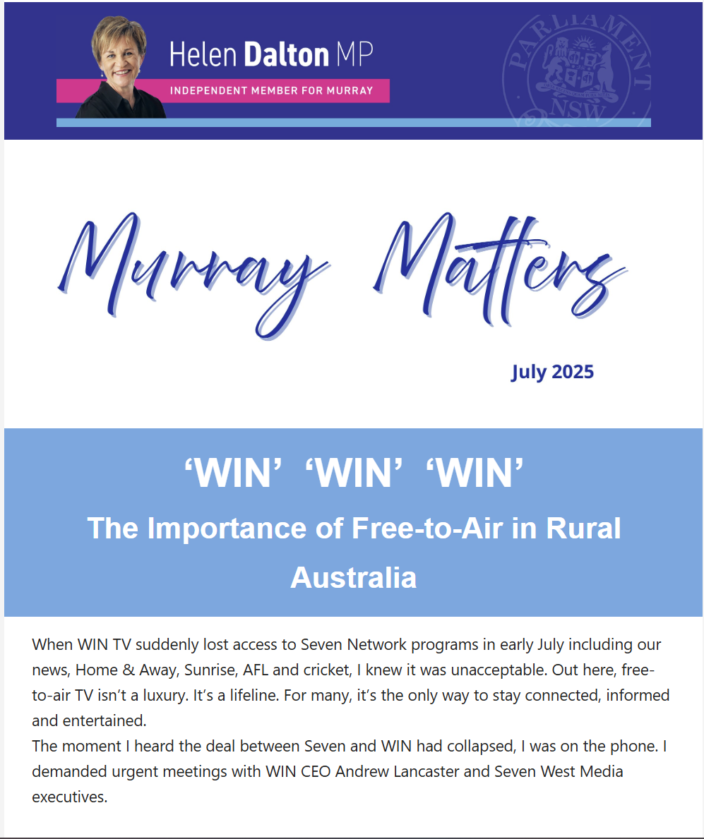 July 2025 Newsletter
