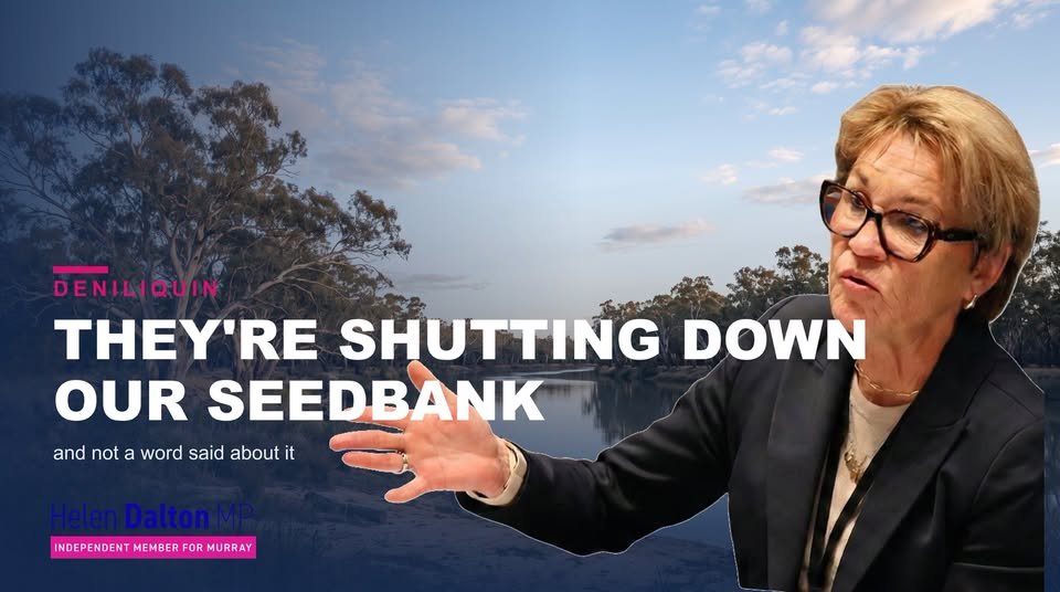 SHUTTING OUR SEEDBANK