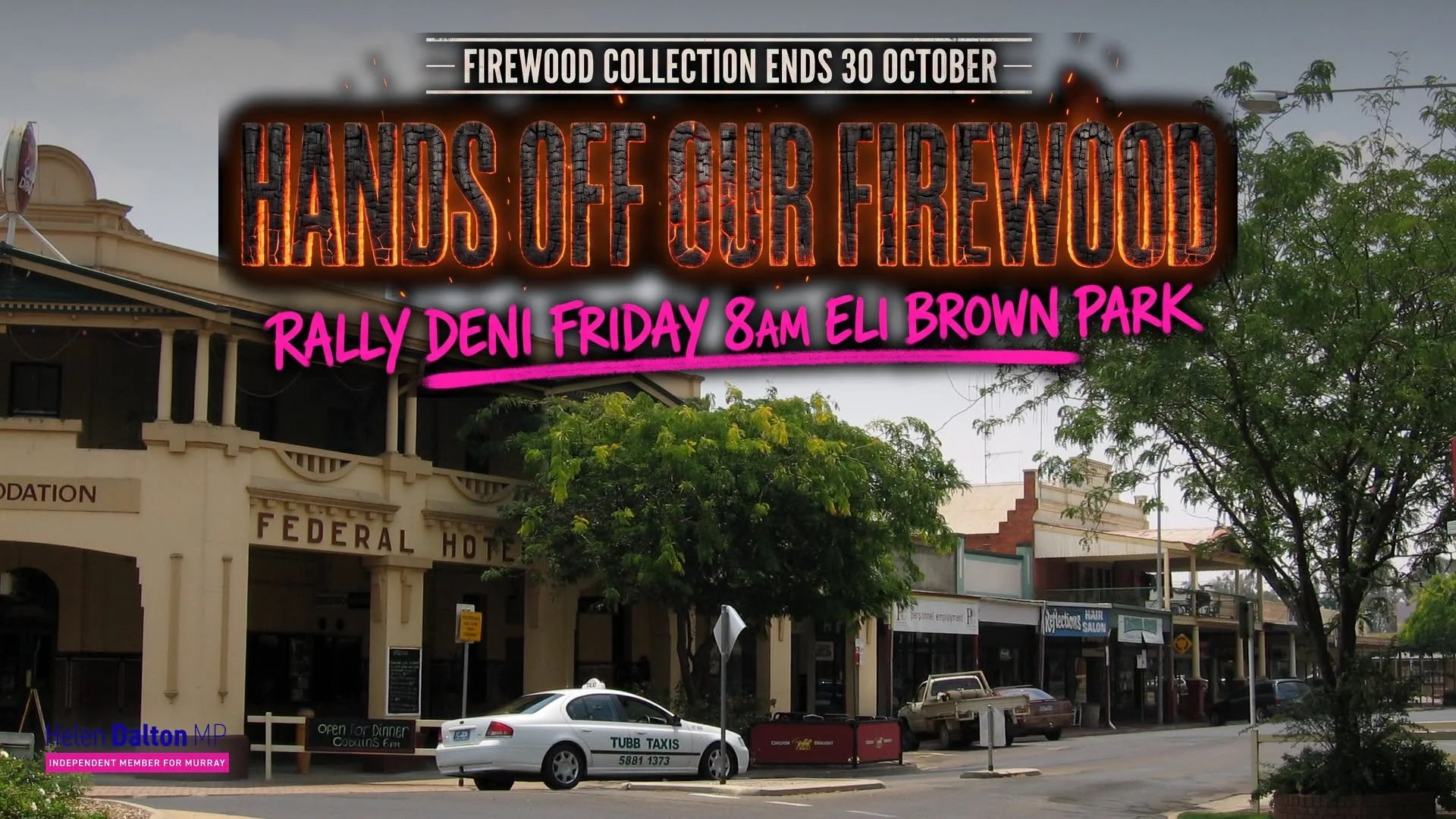 DENI FIREWOOD RALLY FRIDAY 11 SEPTEMBER