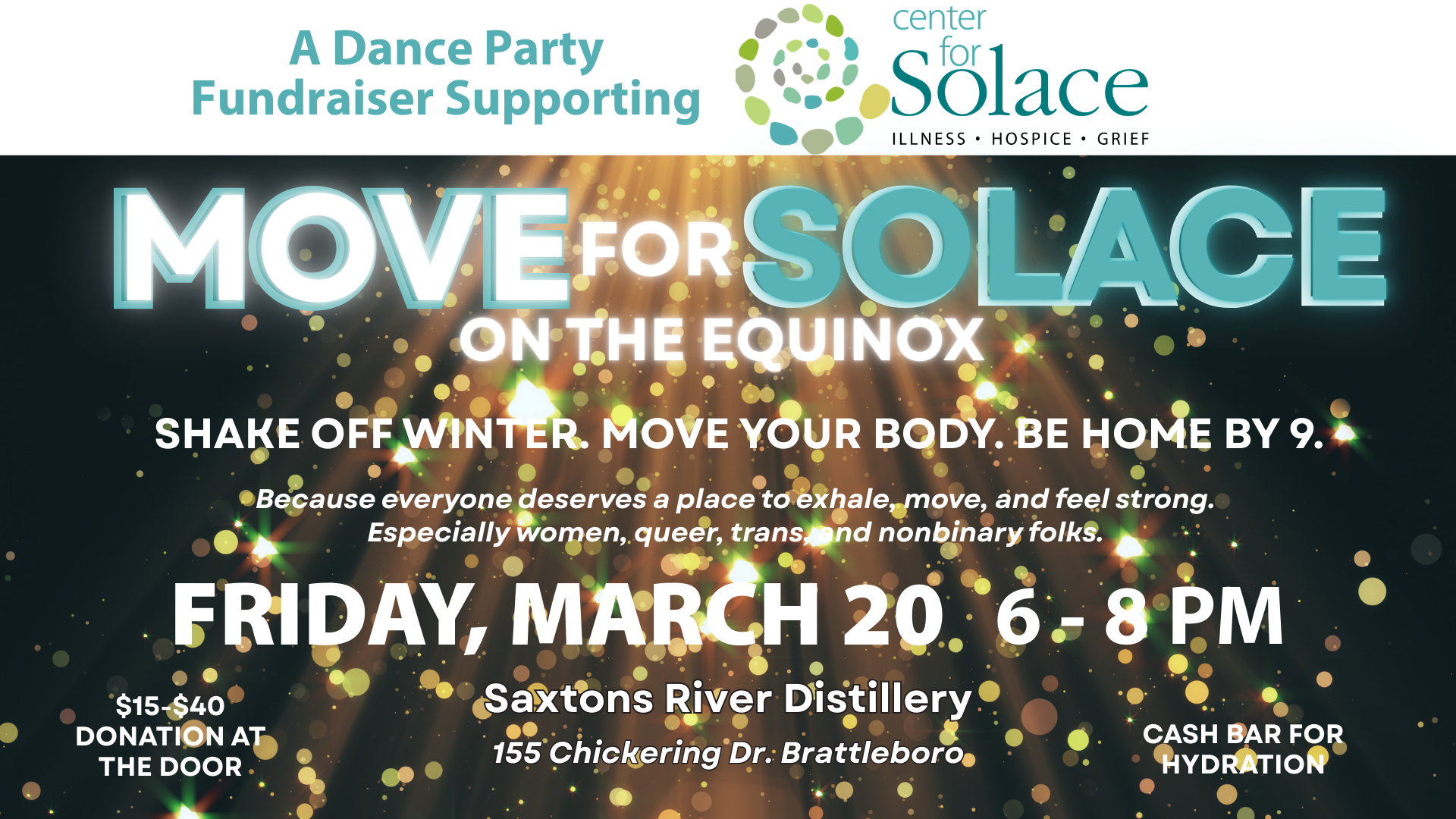 Move for Solace Dance Party Fundraiser