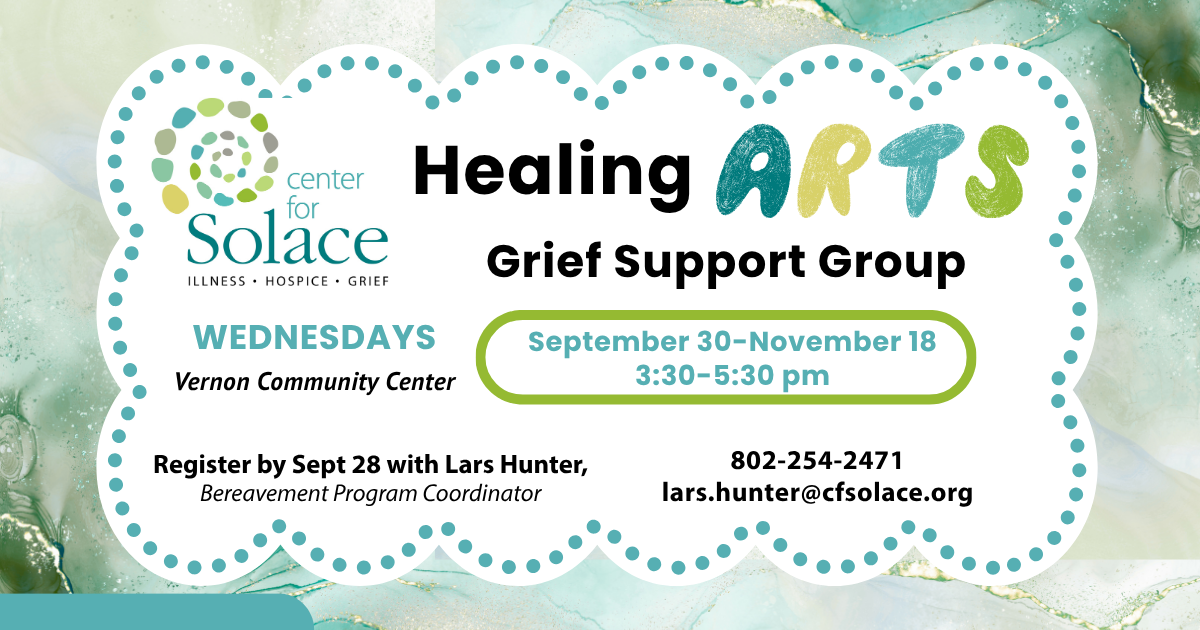 Healing Arts Grief Support Group