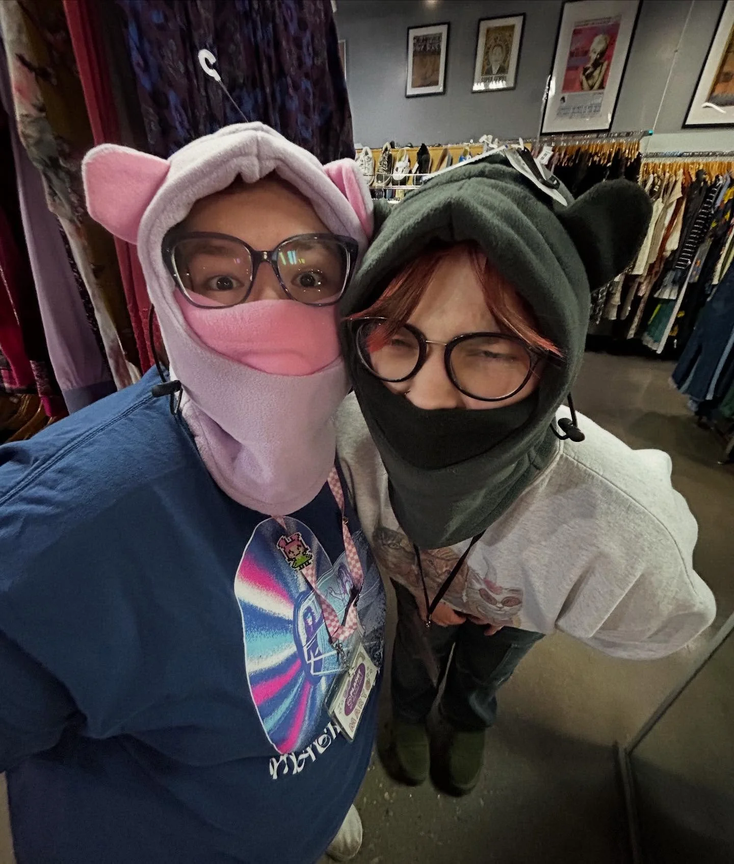 New model alert‼️Match with your bestie in these cutie winter hats at knoxville ❄️✨