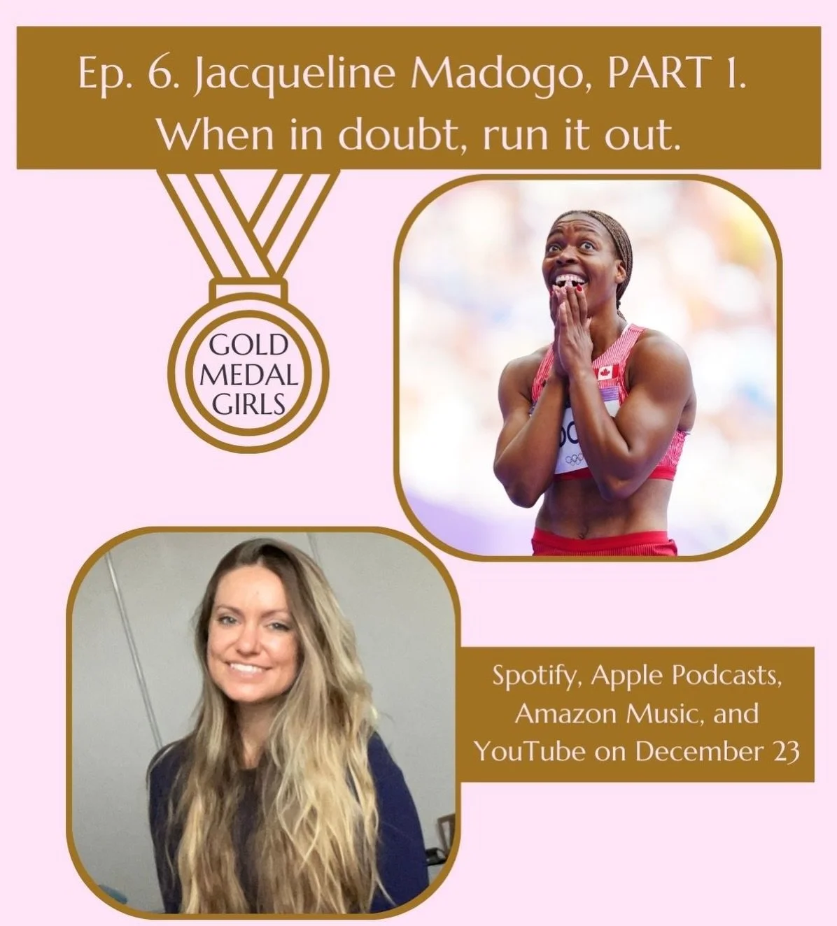 🎧‼️NEW EPISODE featuring Jacqueline Madogo is available now! 👟🥇🩷

Be sure to listen, like, and share!

#olympics #track #athletics #femaleathlete #podcastepisode