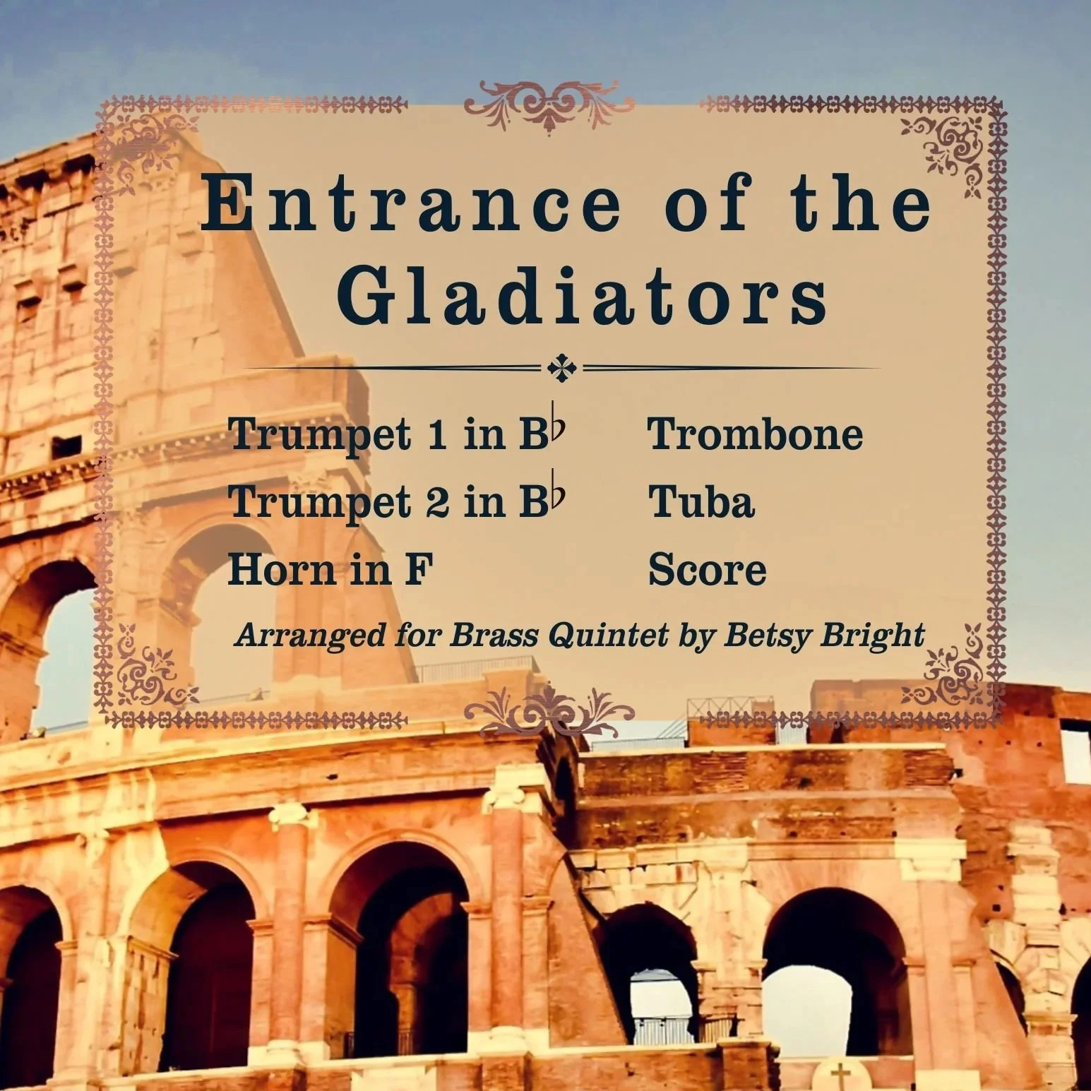 Entrance of the Gladiators - Brass Quintet - PDF digital download