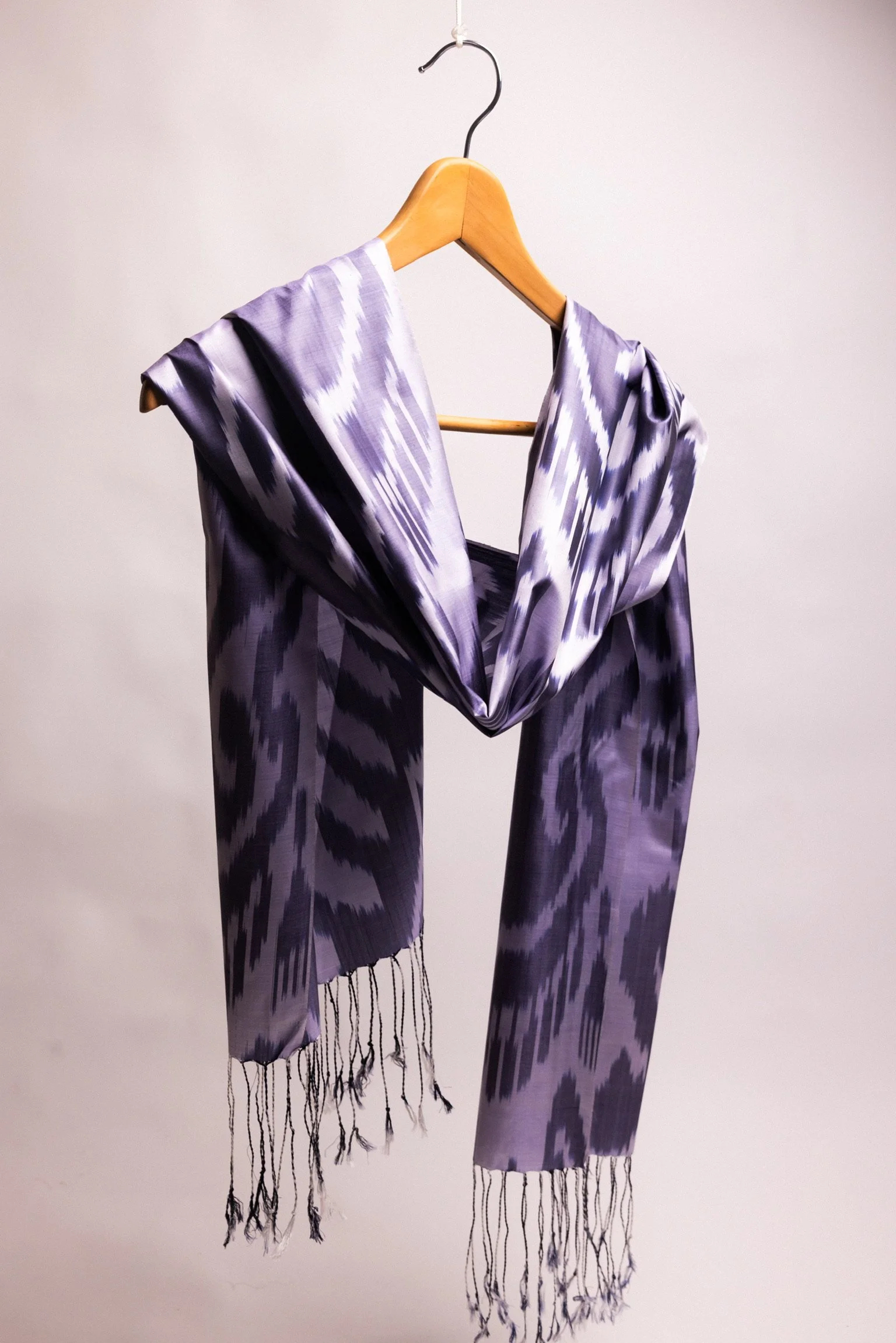 IRIS Silk Ikat Scarf