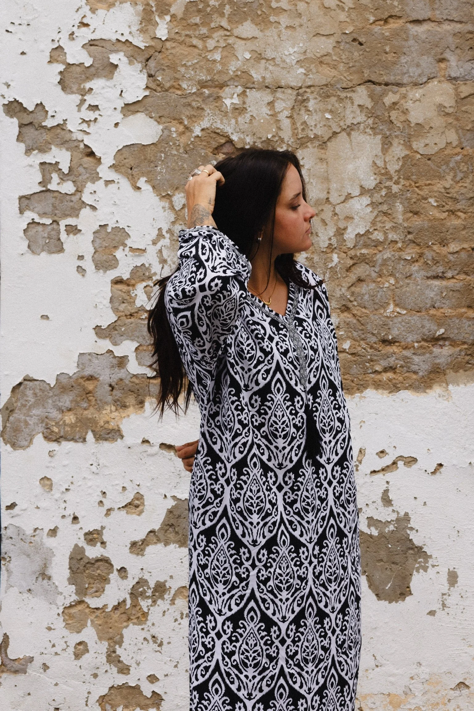 KHIVA Kaftan - Black