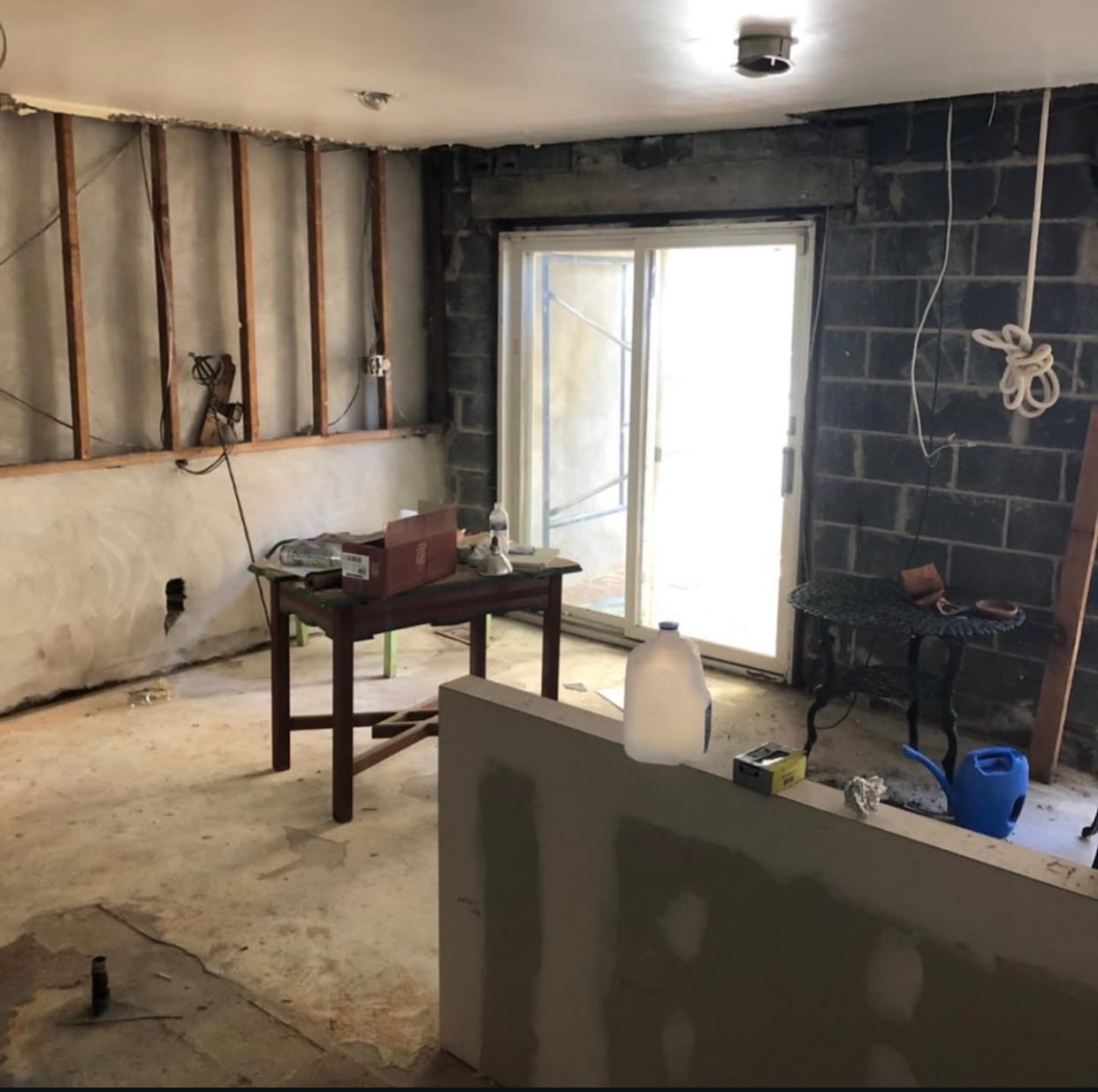 Finished basement
