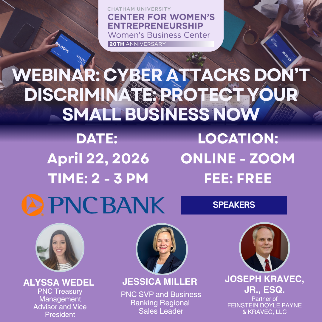 Webinar: Cyber Attacks Don’t Discriminate: Protect Your Small Business Now