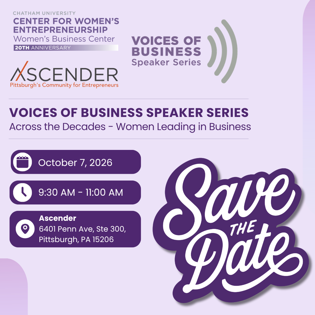 SAVE A DATE - Voices of Business Speaker Series