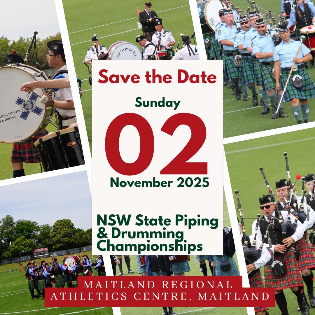 We are proudly supporting this year's NSW State Piping and Drumming Band Championships, hosted by Maitland Pipes and Drums!
We love the work the Band do for the community and our very own Norm Snr is a patron of the Band!
#BurtonAutomotive #Burton