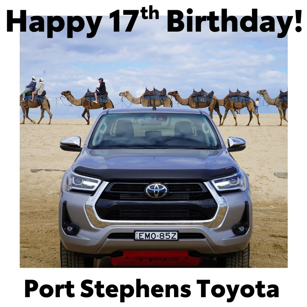 Help us celebrate the 17th birthday of @portstephens_toyota! Truly here for the locals since August 8, 2008!!
Happy Birthday to all the team, past and present!
#PortStephensToyota #hereforthelocalssince2008 #BurtonFamily #TeamBurton #BurtonAutomoti