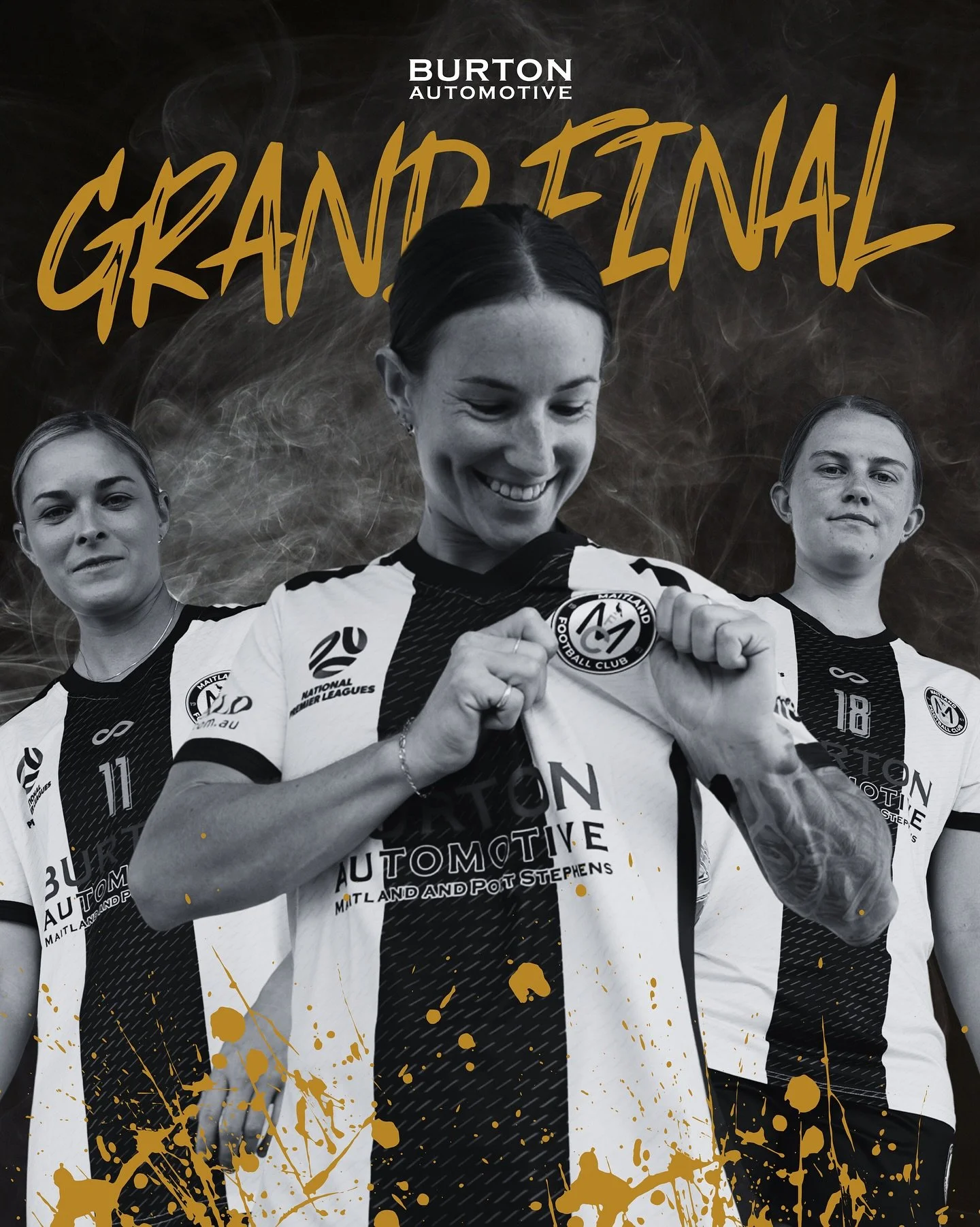 Can't wait to celebrate with Maitland FC!
NPLW 🏆 GRAND FINAL
Saturday 6th September | First Grade 2pm | Reserve Grade 11am
vs Cooks Hill United
📍 Darling Street Oval
