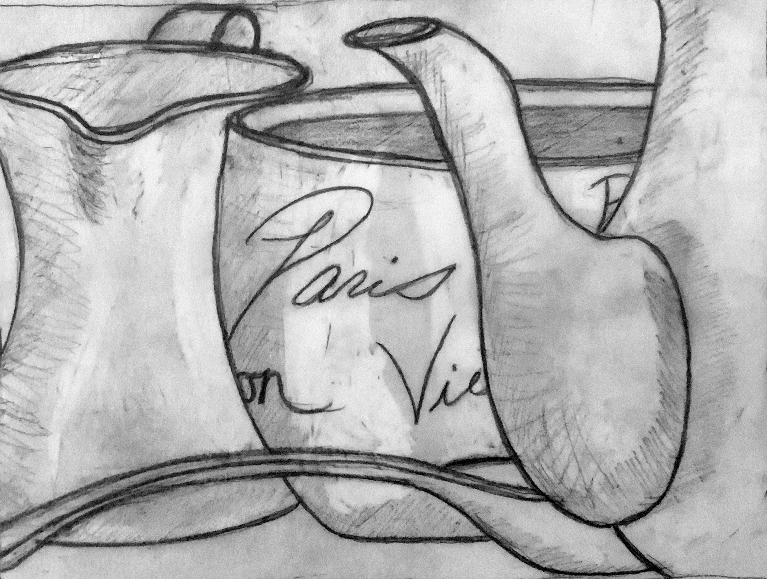Article Illustration (Graphite on tracing paper)