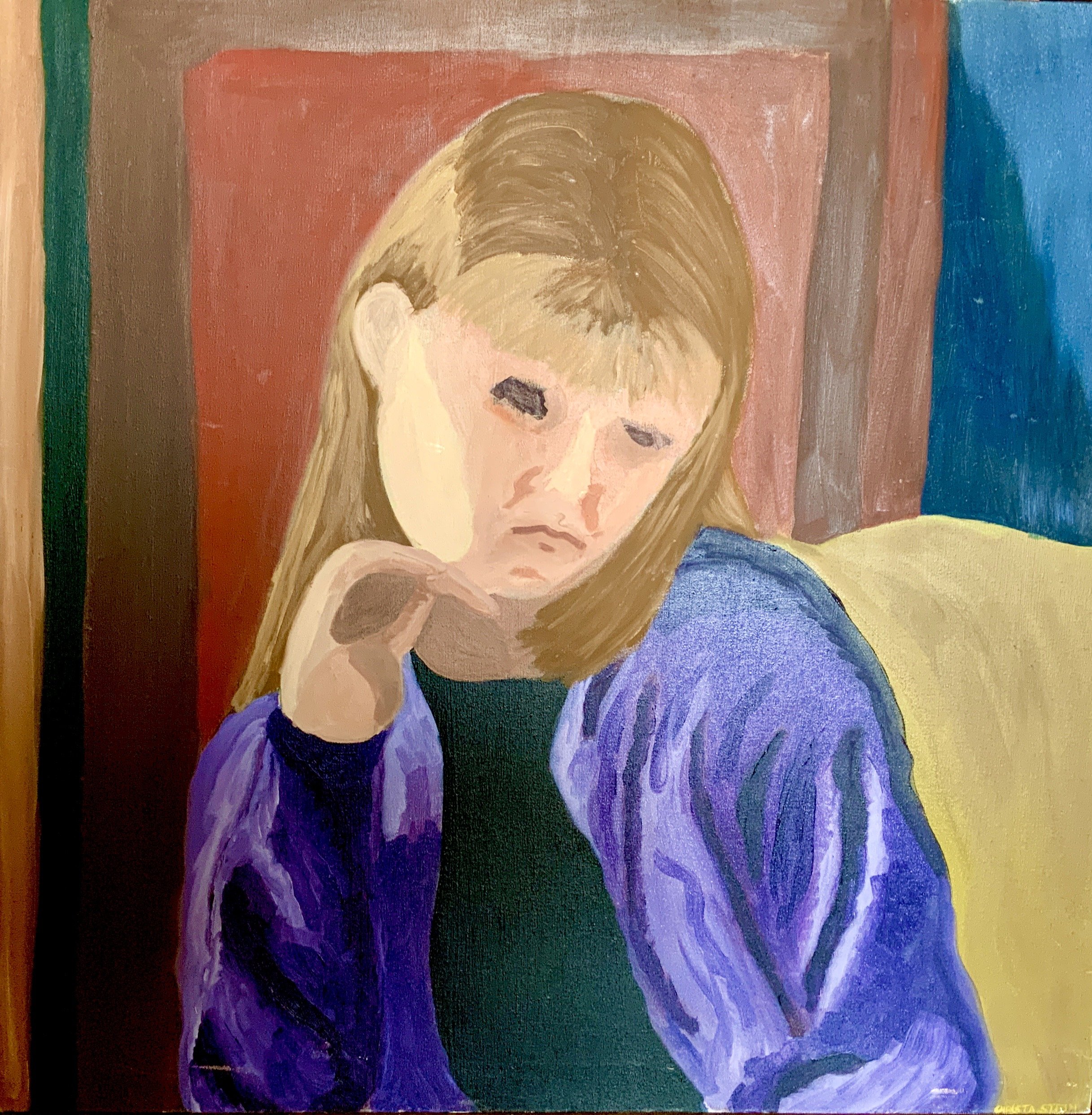 Empty Vessel (Oil on canvas)