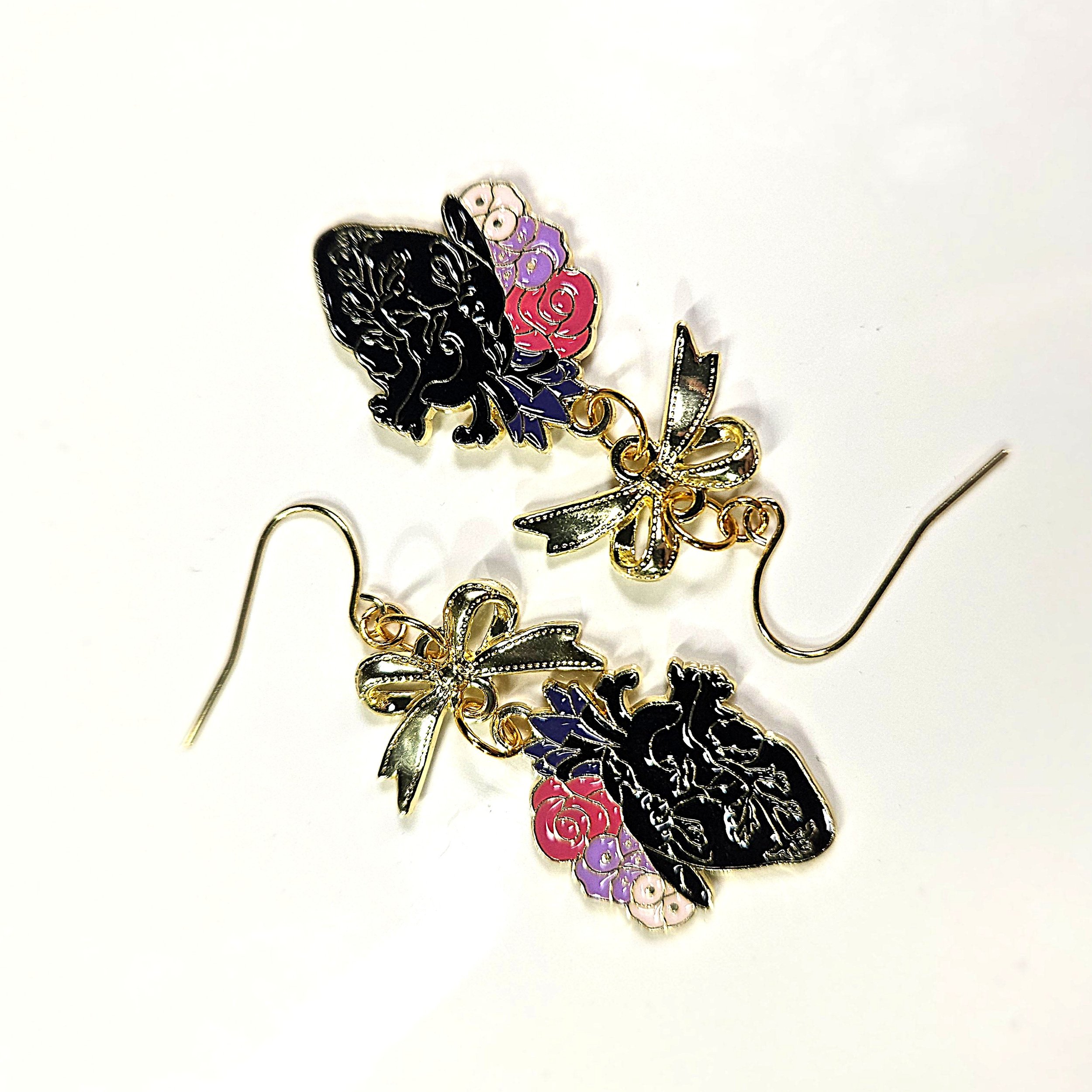 Anatomical Heart Earrings
