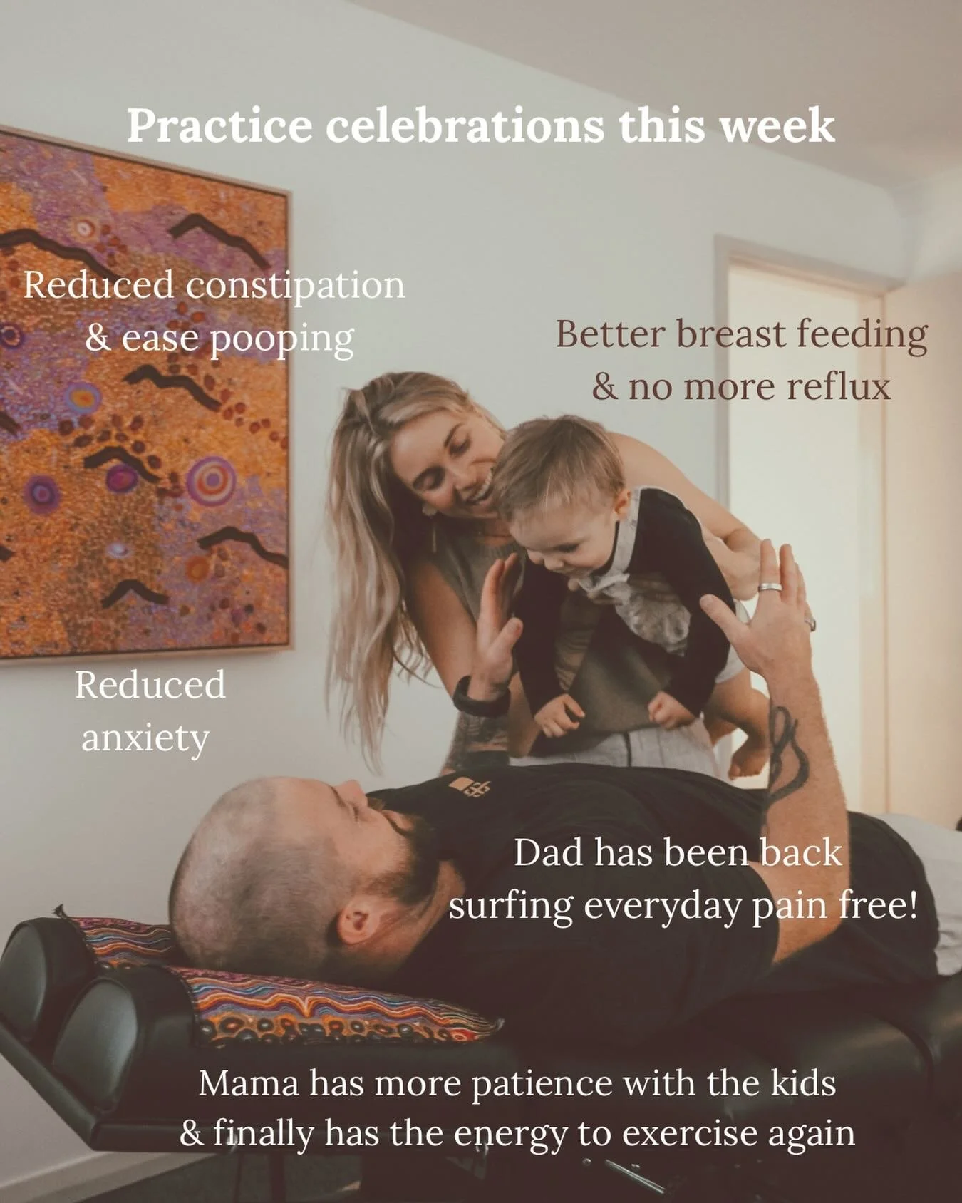 Celebrating progress at every step along the way! 

Each persons journey is their own and we are here to support you through it all. 

#familychiropractor  #holisticliving #nervoussystemhealth #paediatricchiropractic #familywellness
