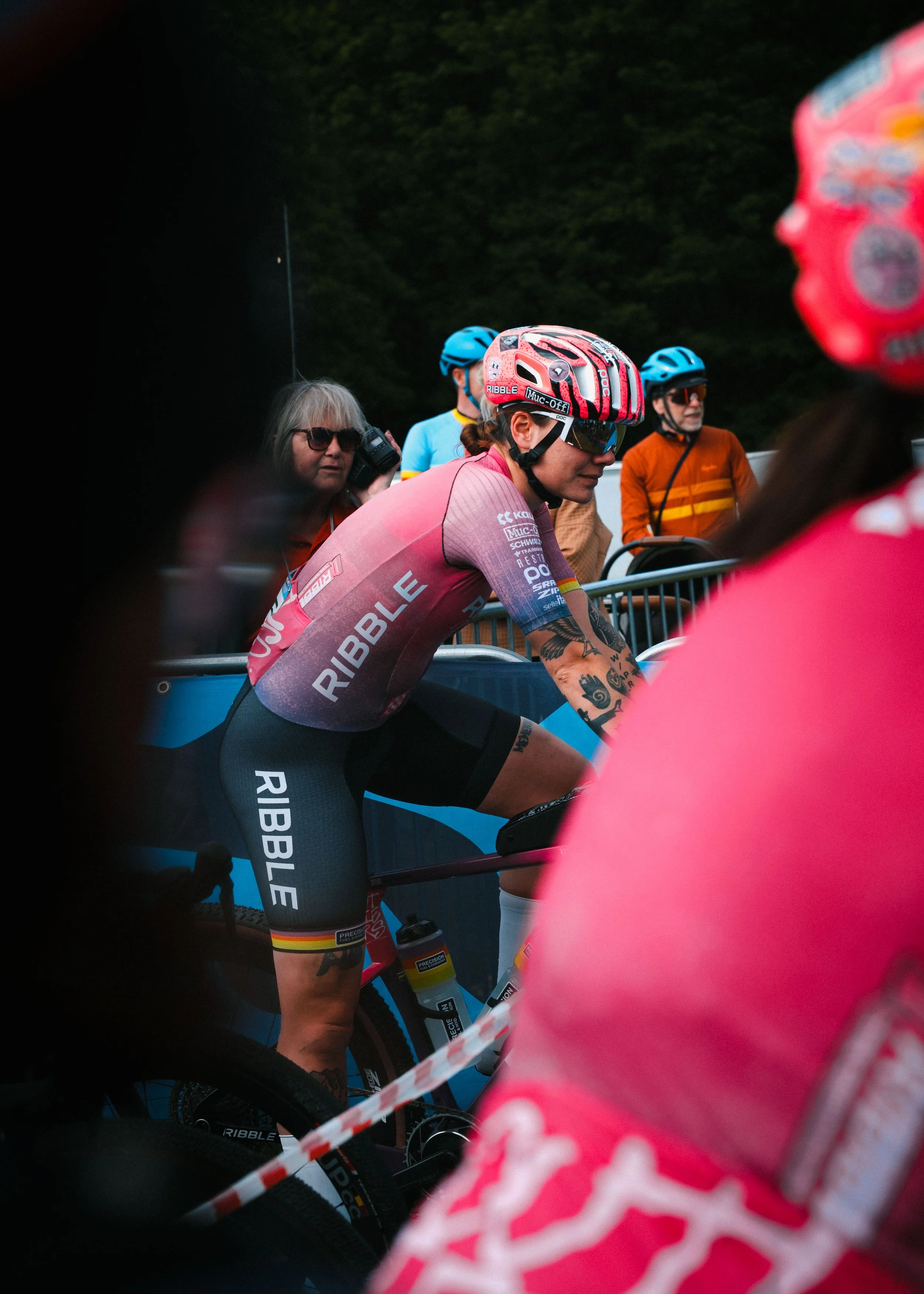 A Ribble Outliers racer at the start line of The Gralloch 2026.