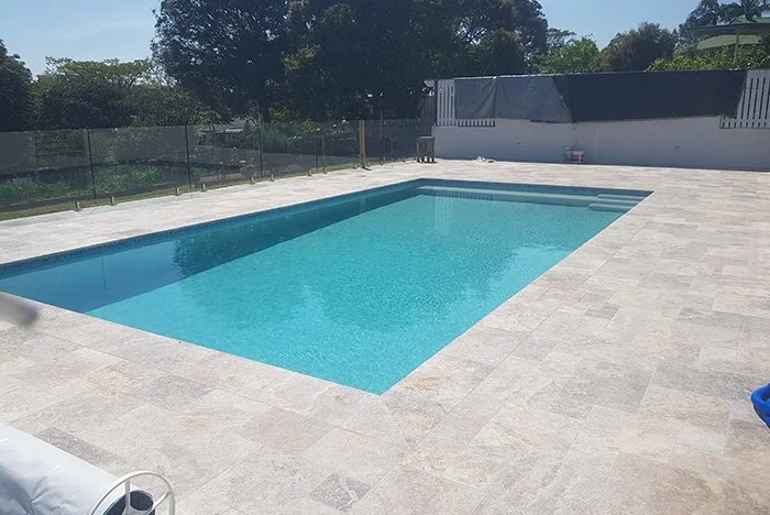 Outdoor swimming pool in Northern NSW Australia.