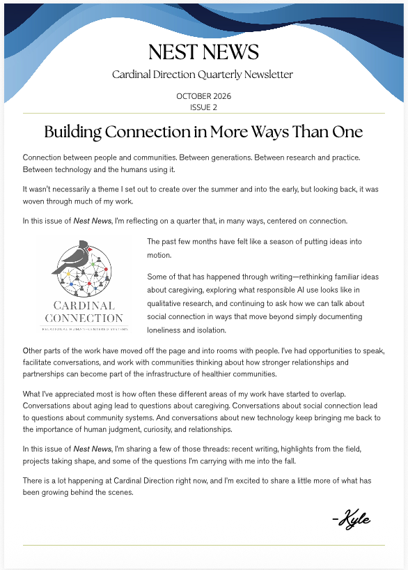 Nest News: Where Research, Practice &amp; Connection Meet
