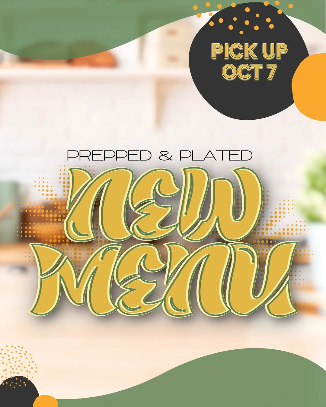 ✨ NEW MENU DROP ✨
‼️ TUESDAY PICK UP!!! ‼️

This week, we&rsquo;re fueling you up with TWO protein-packed meals that hit all the flavor notes and saving you time! ⏱️

On the menu we have:

🥩 Steak, Edamame &amp; Spinach Bowl
Juicy seared sirloin, te